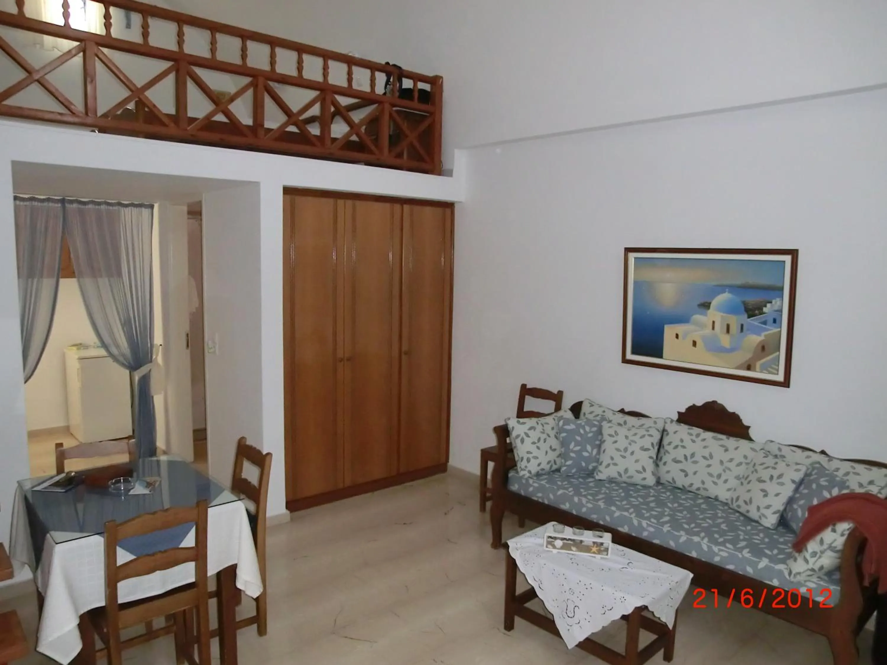 Living room in Aegean View Hotel