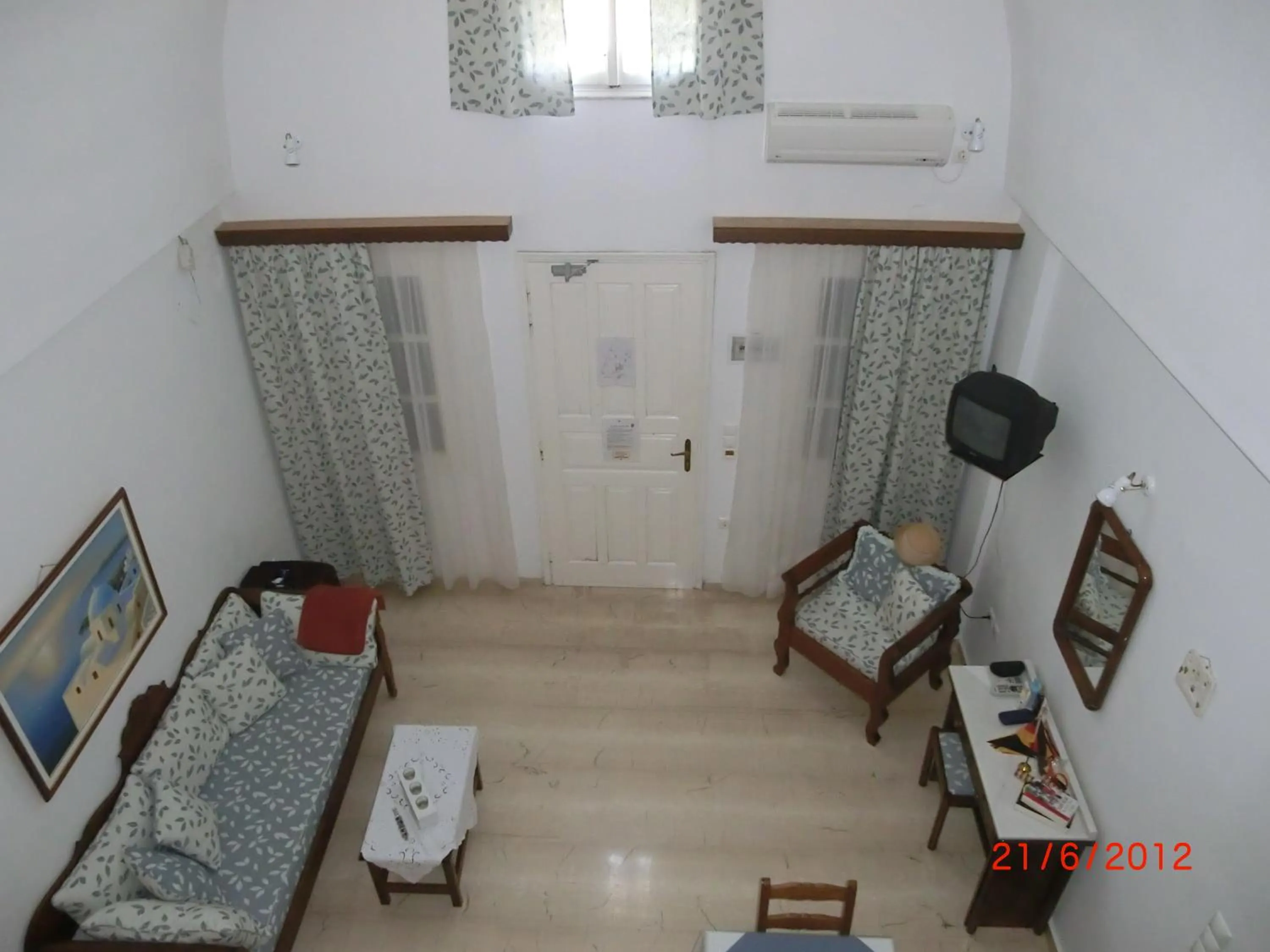 Living room in Aegean View Hotel