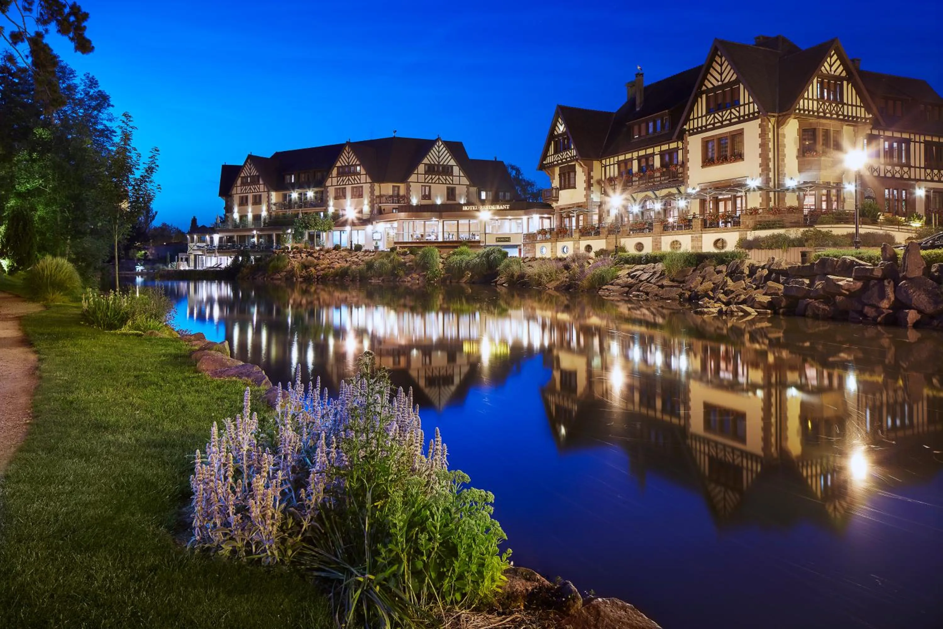 Night in Hotel Spa Restaurant Domaine du Moulin