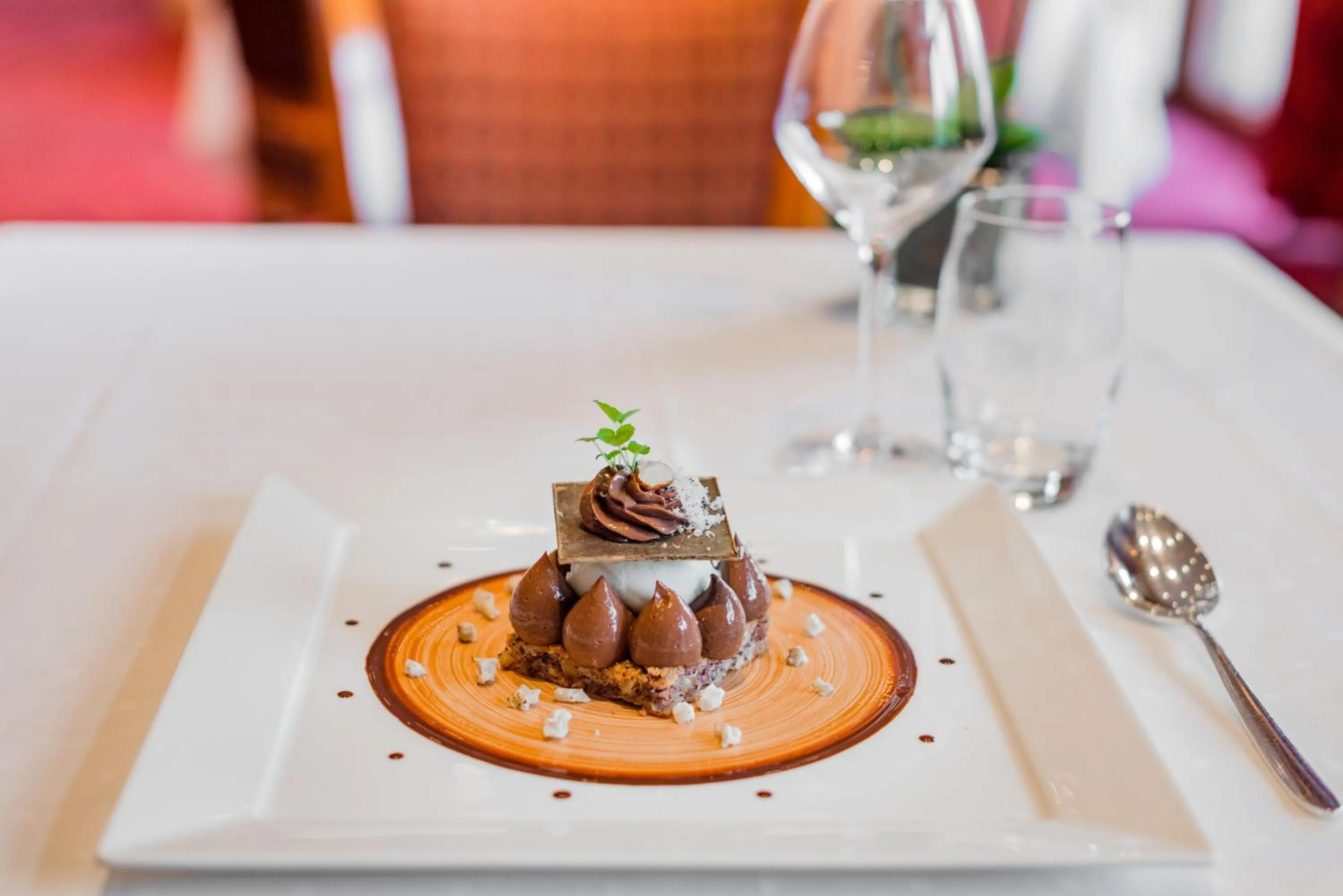 Restaurant/places to eat in Hotel Spa Restaurant Domaine du Moulin
