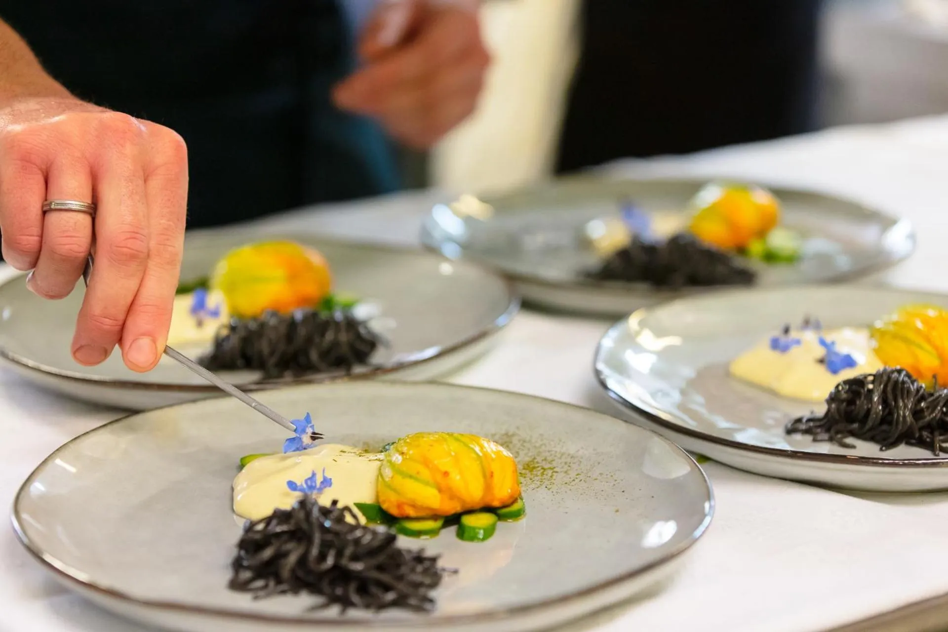 Food in Hôtel Carcarille Restaurant Le C