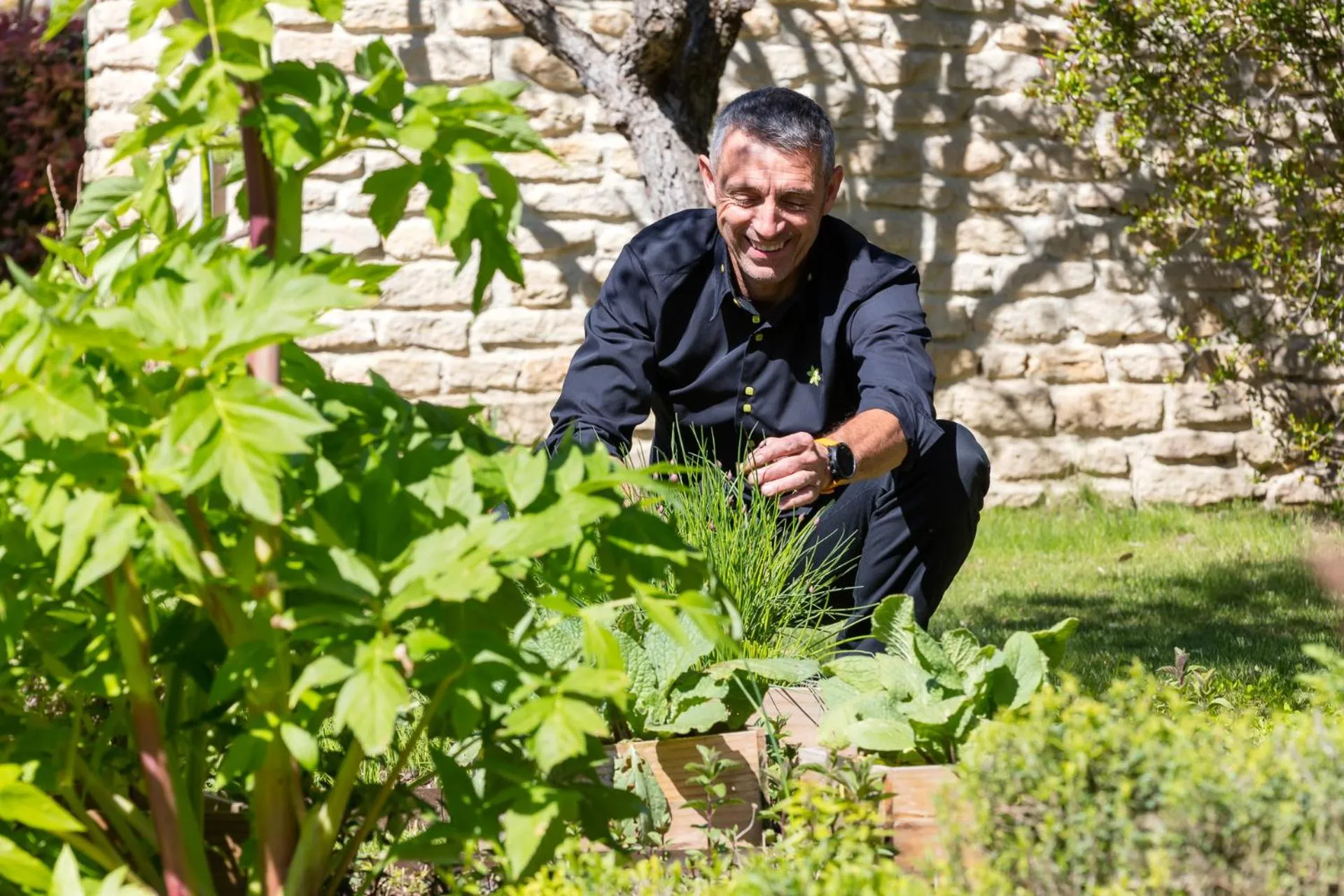Staff in Hôtel Carcarille Restaurant Le C