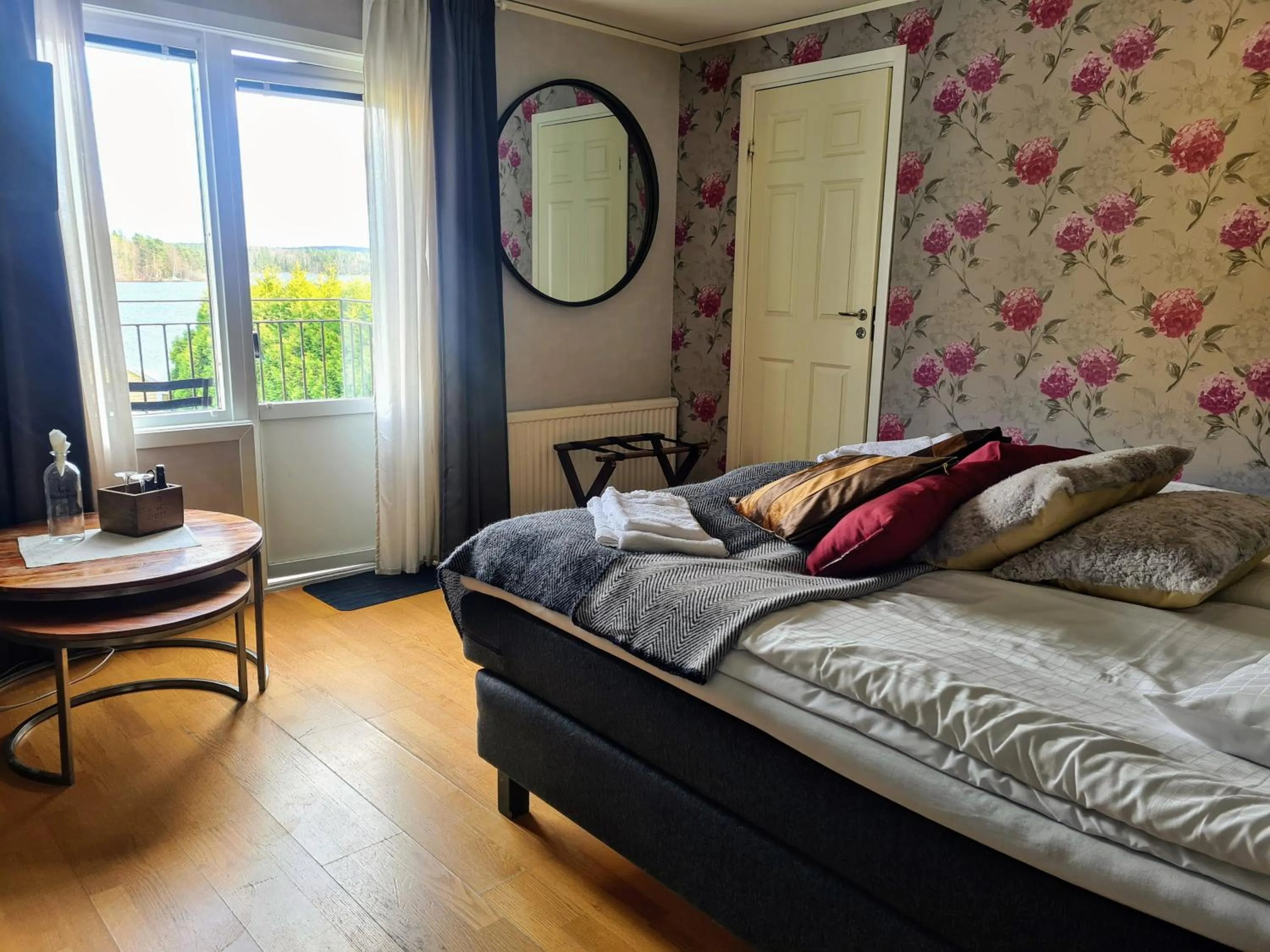 Bed in Toftastrand Hotell