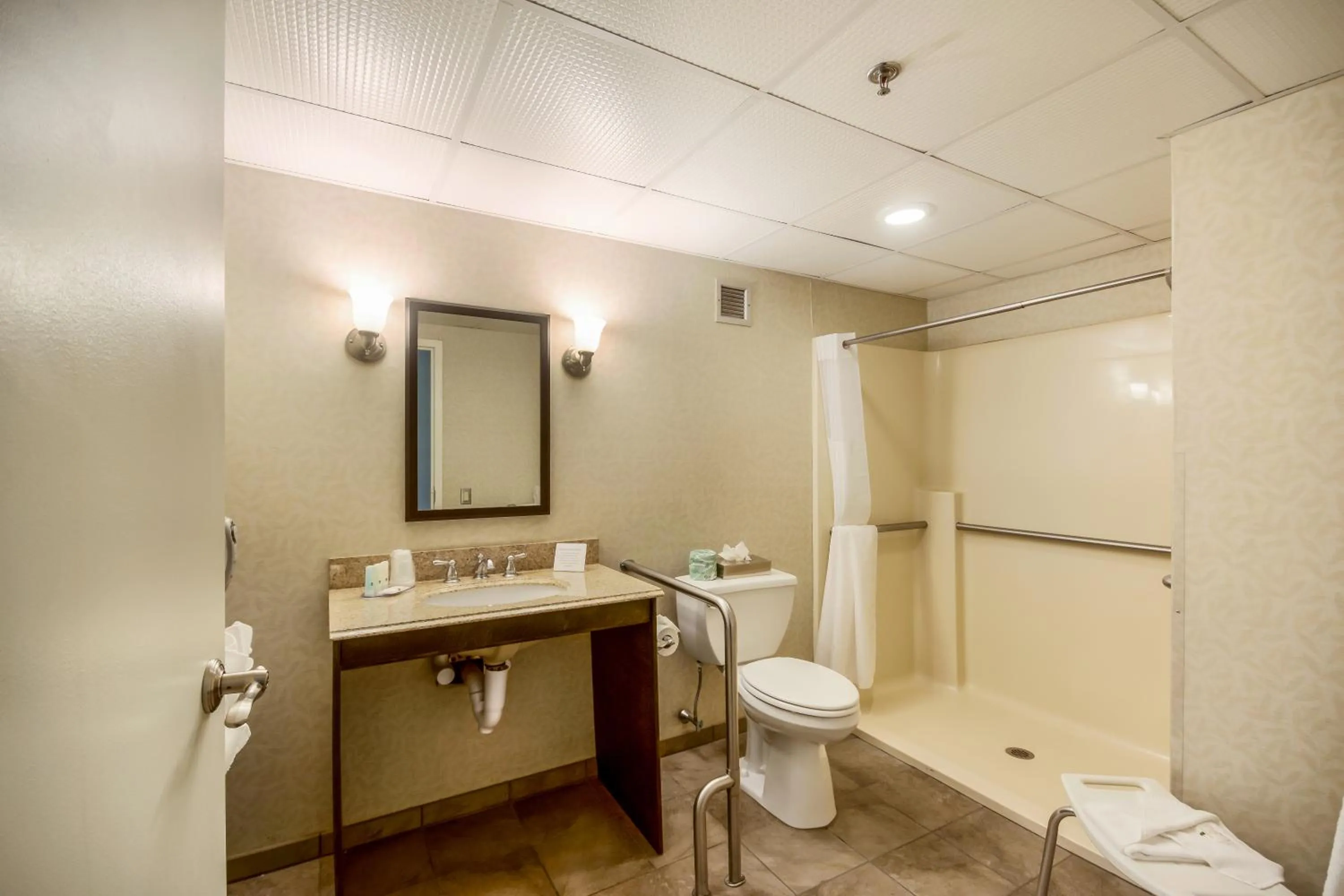 Bathroom in Chester Hotel and Conference Center