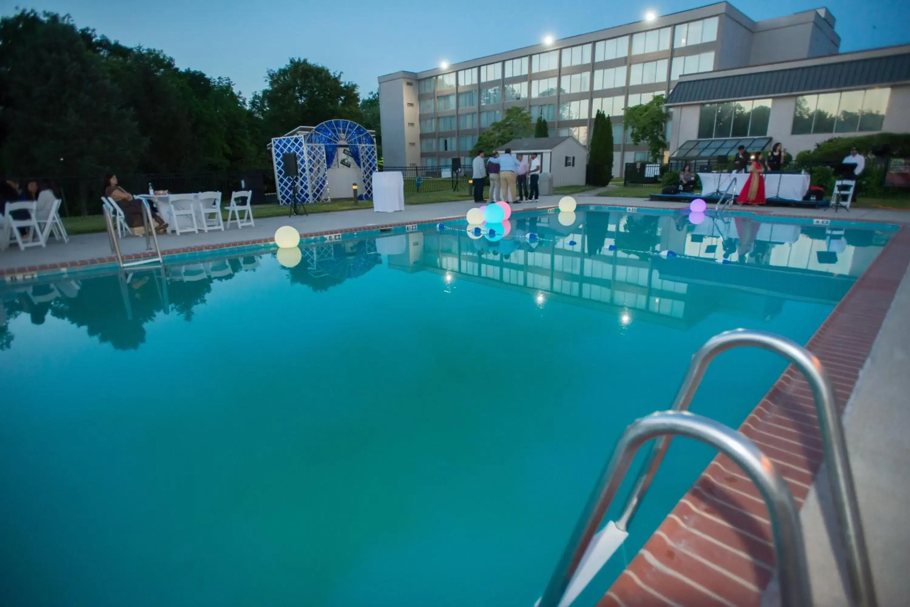 Pool view in Chester Hotel and Conference Center Pool view in Chester Hotel and Conference Center