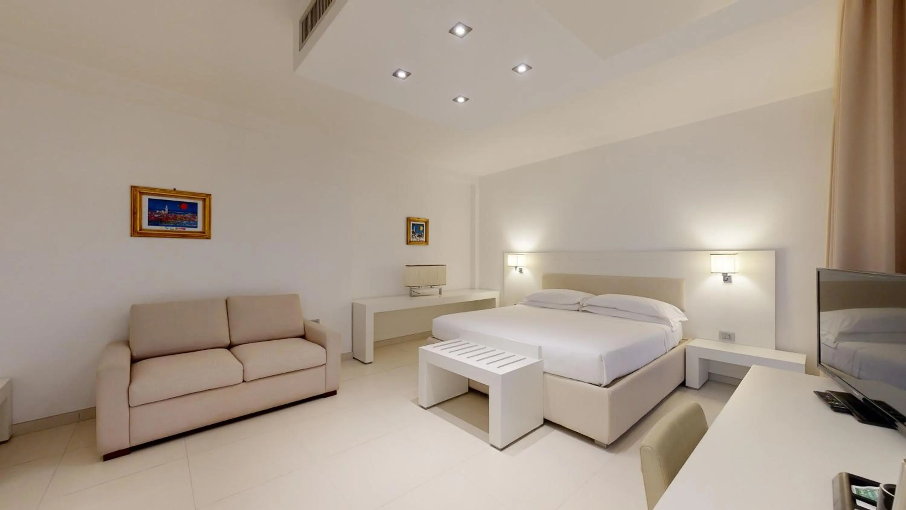 Bed in Hotel Monte Sarago