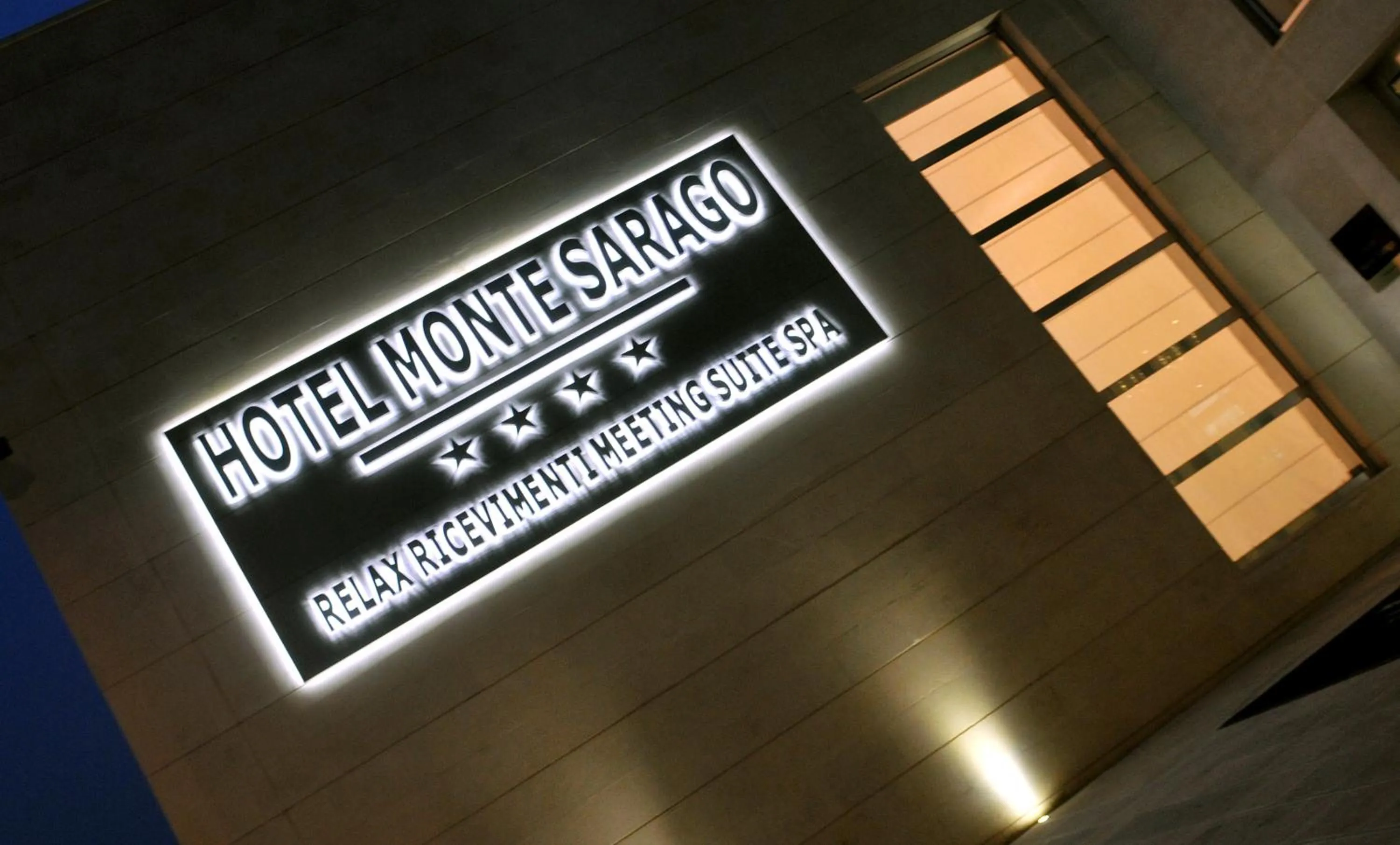 Facade/entrance in Hotel Monte Sarago