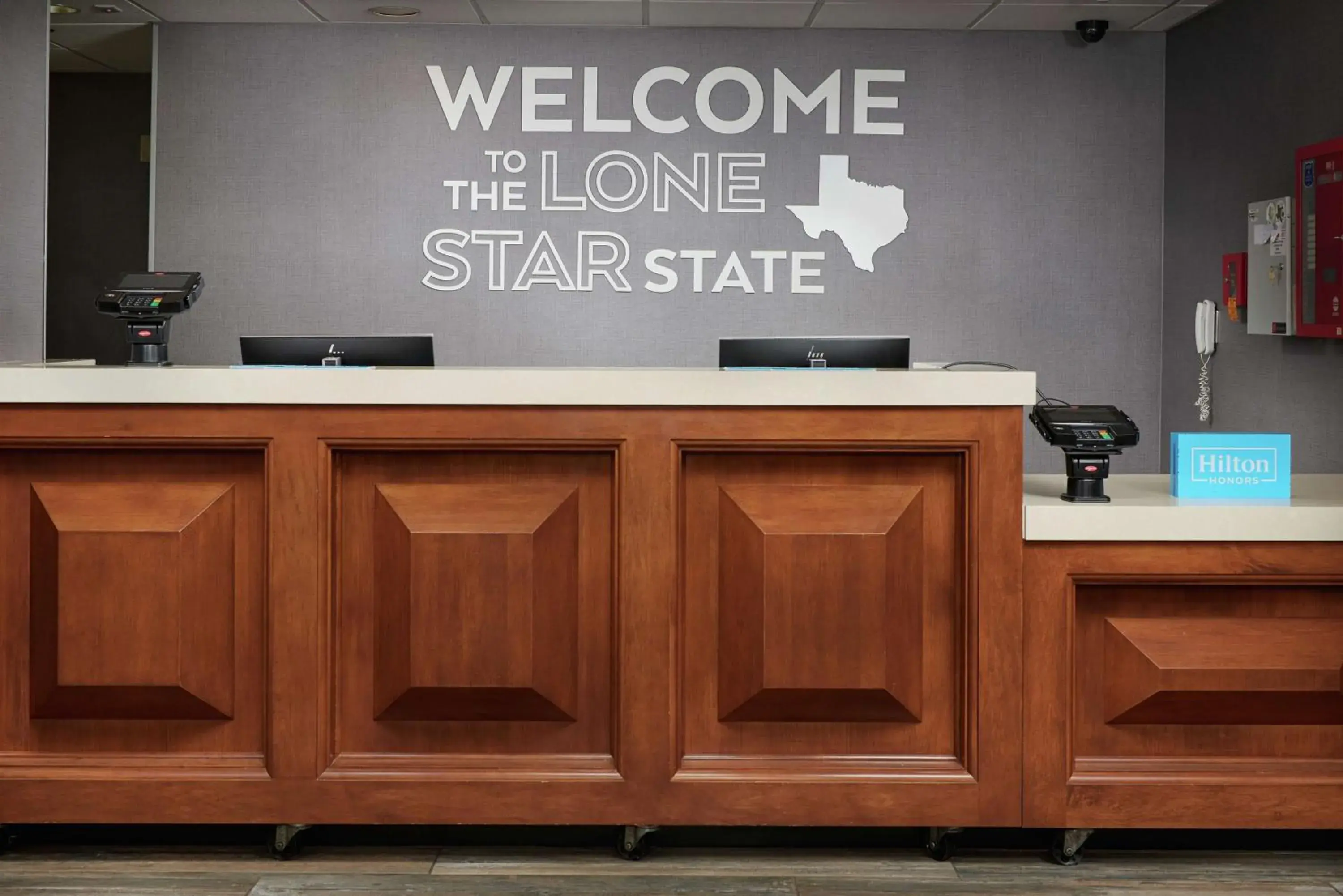 Lobby or reception in Hampton Inn Beaumont Lobby or reception in Hampton Inn Beaumont