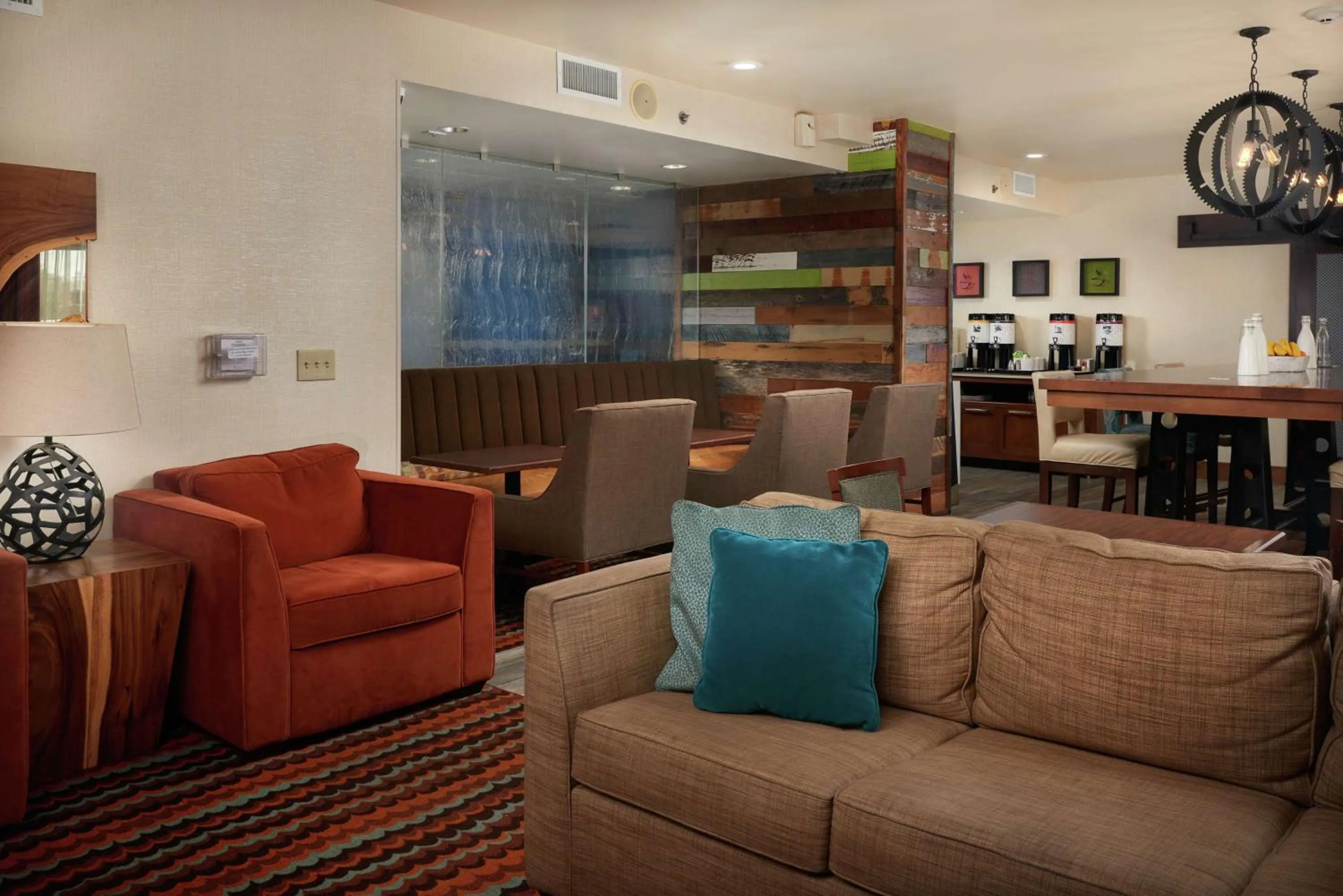 Lobby or reception in Hampton Inn Beaumont