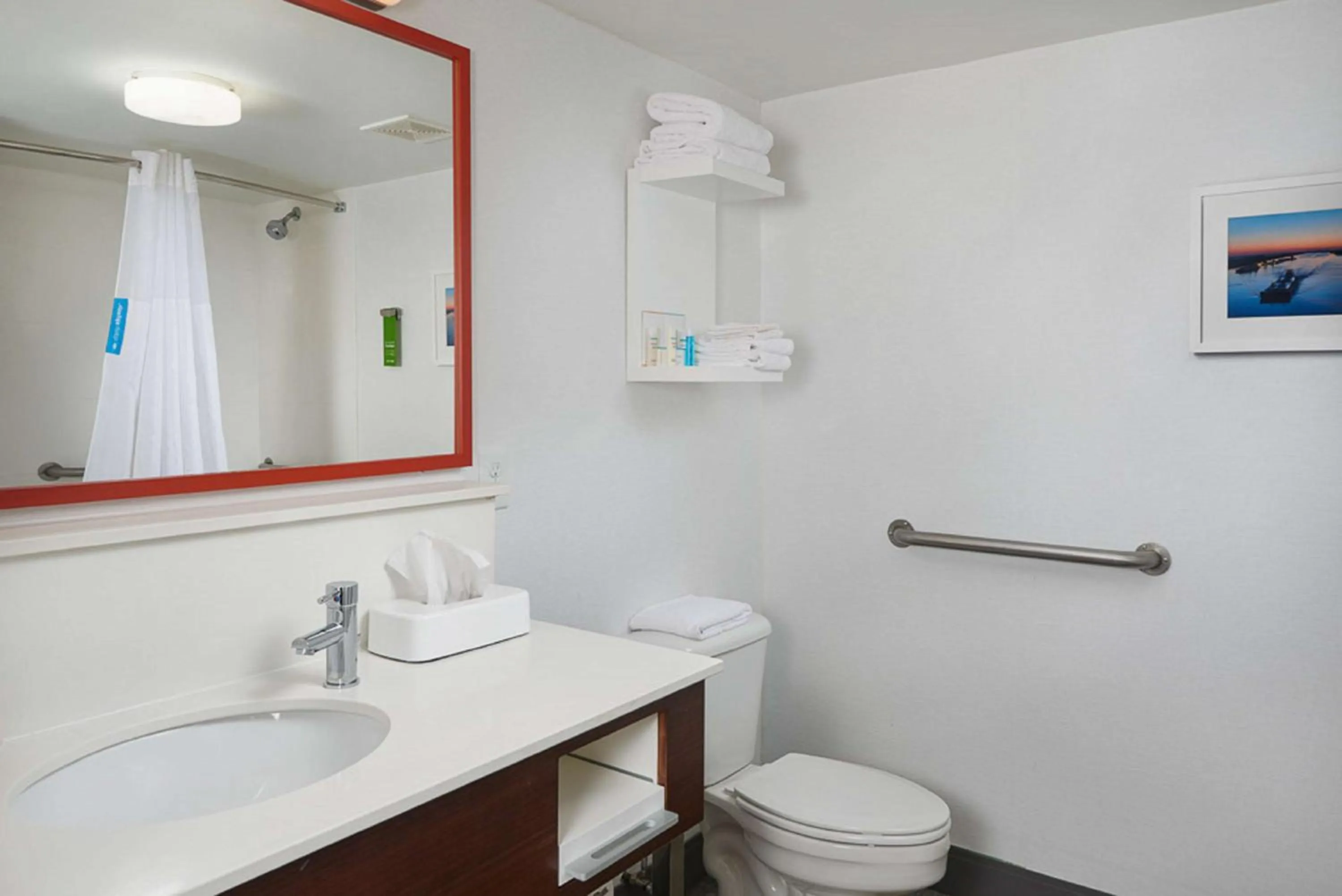 Bathroom in Hampton Inn Beaumont