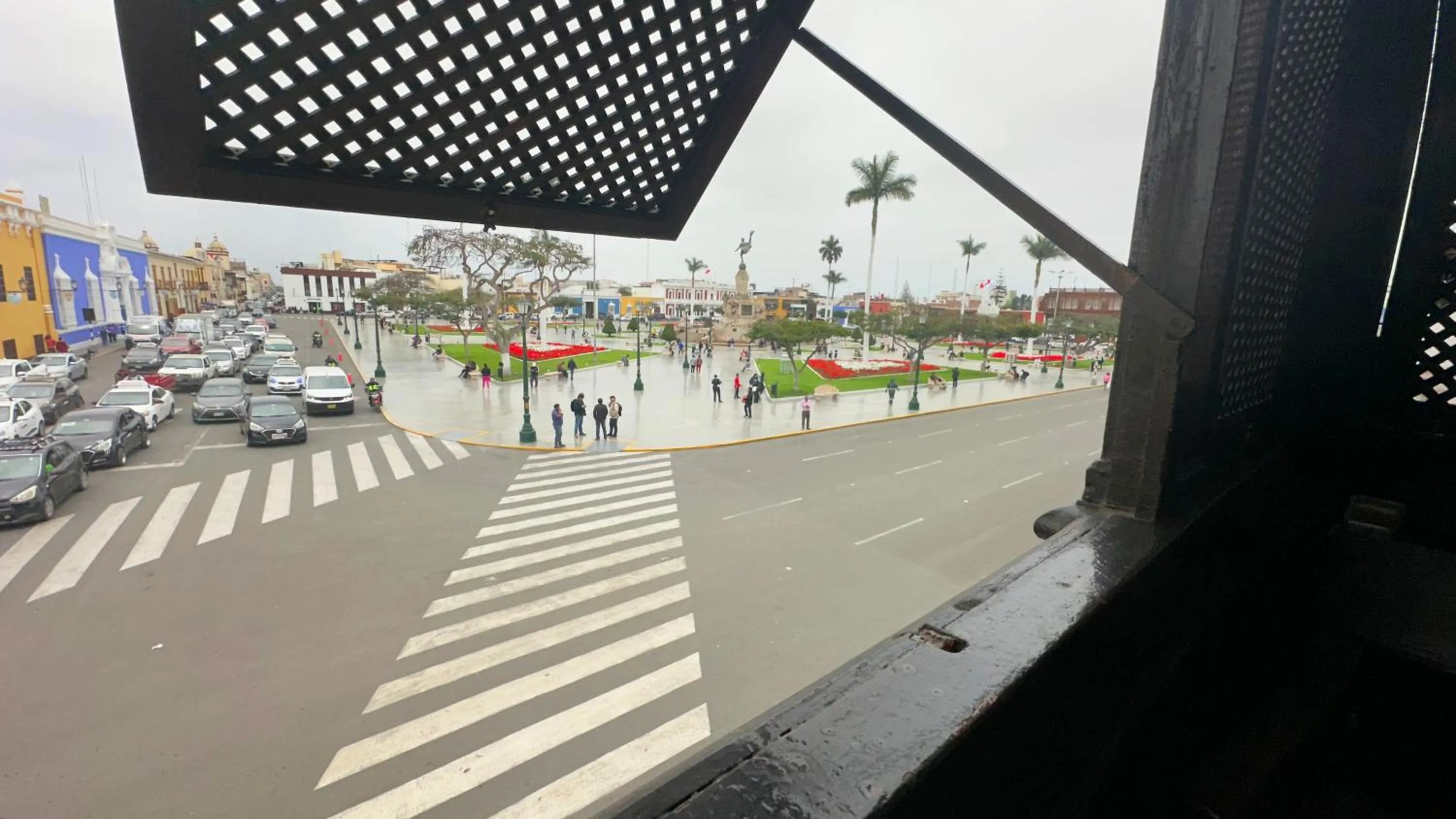 Street view in Costa del Sol Trujillo Centro