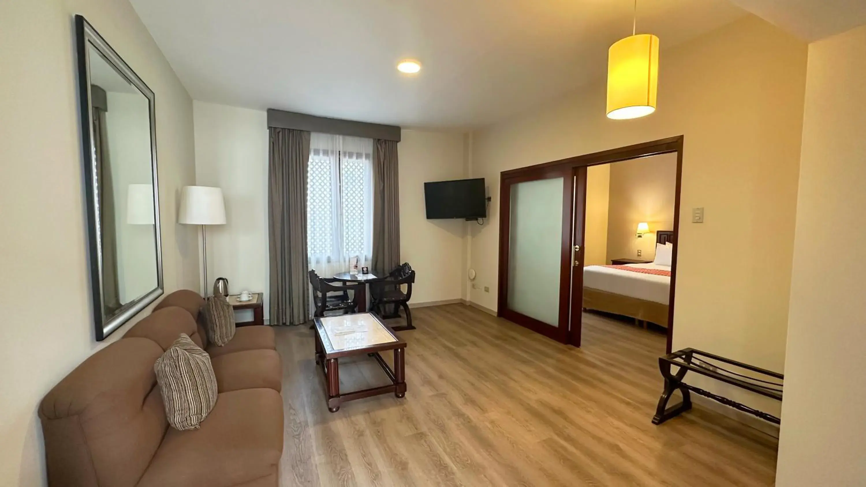 Living room, Bed in Costa del Sol Trujillo Centro Living room, Bed in Costa del Sol Trujillo Centro