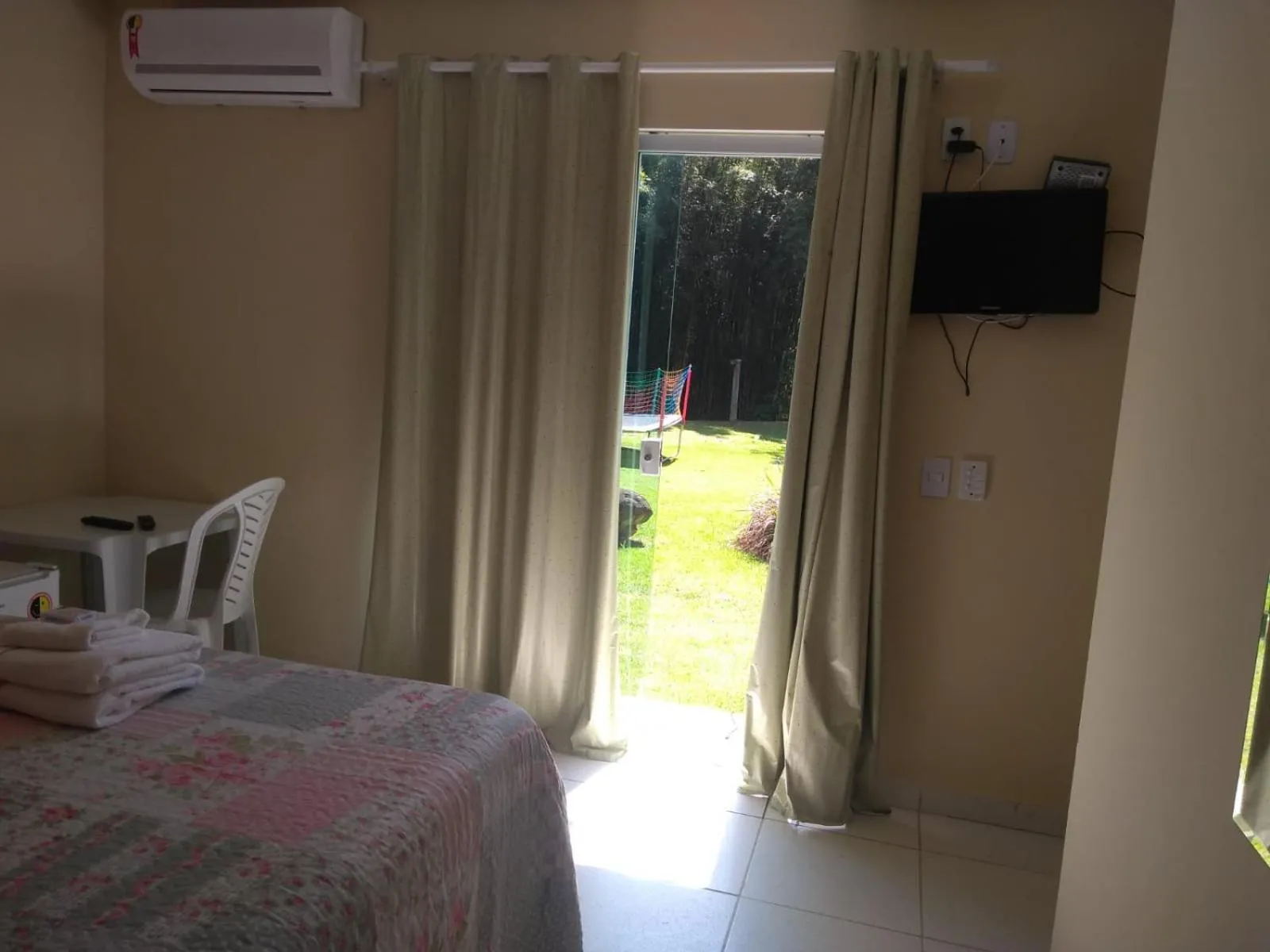 Bedroom, Bed in Hotel Pousada Bambuzal