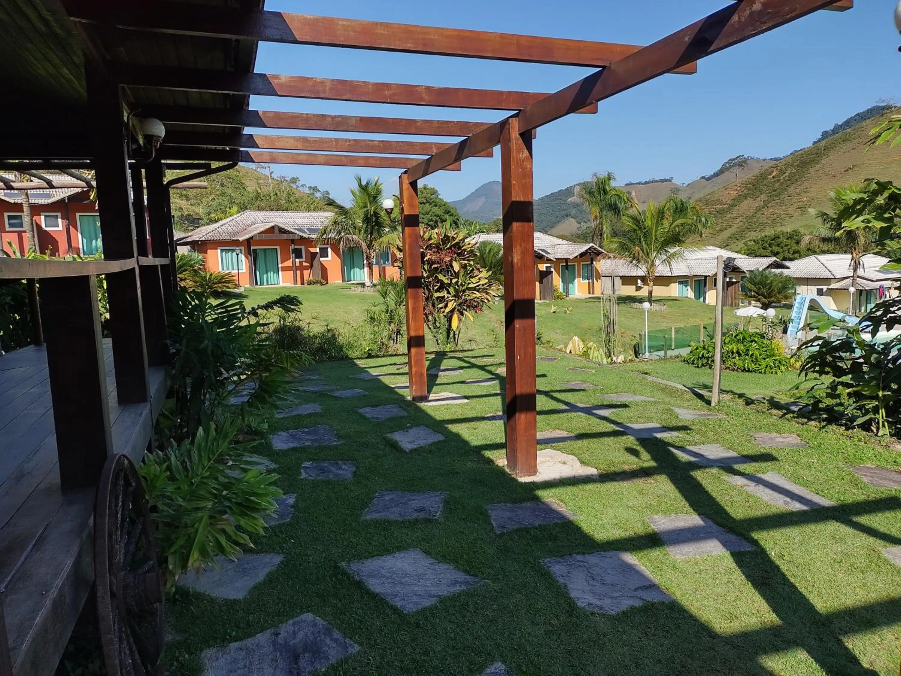 Garden in Hotel Pousada Bambuzal