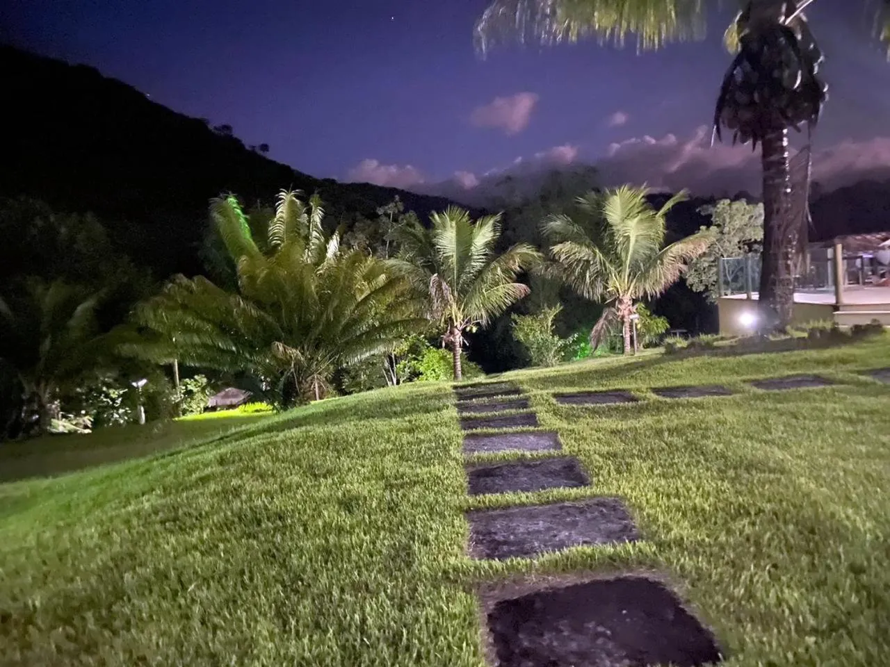 Garden in Hotel Pousada Bambuzal