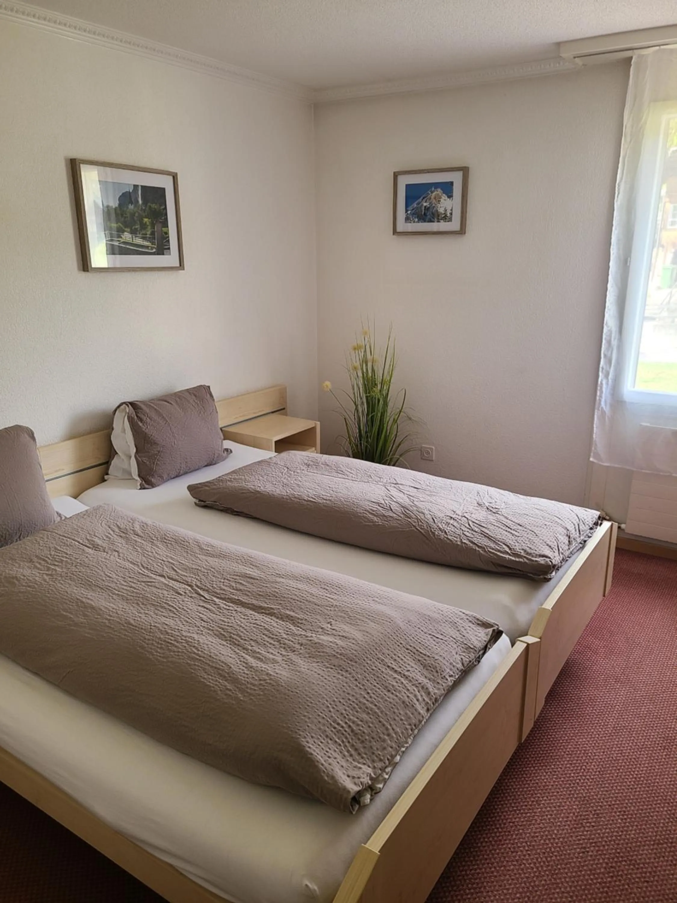 Bed in Hotel Residence