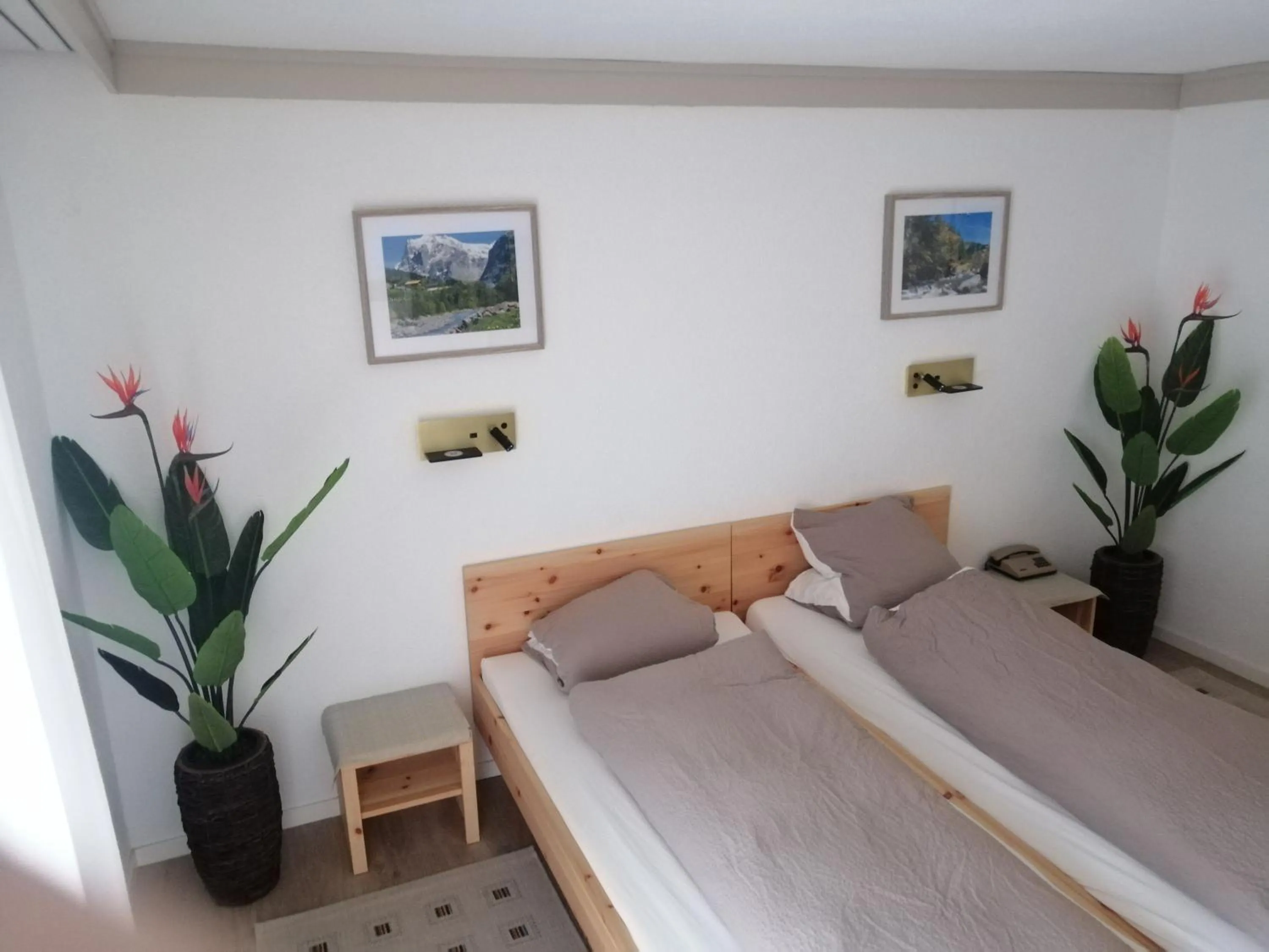 Bed in Hotel Residence