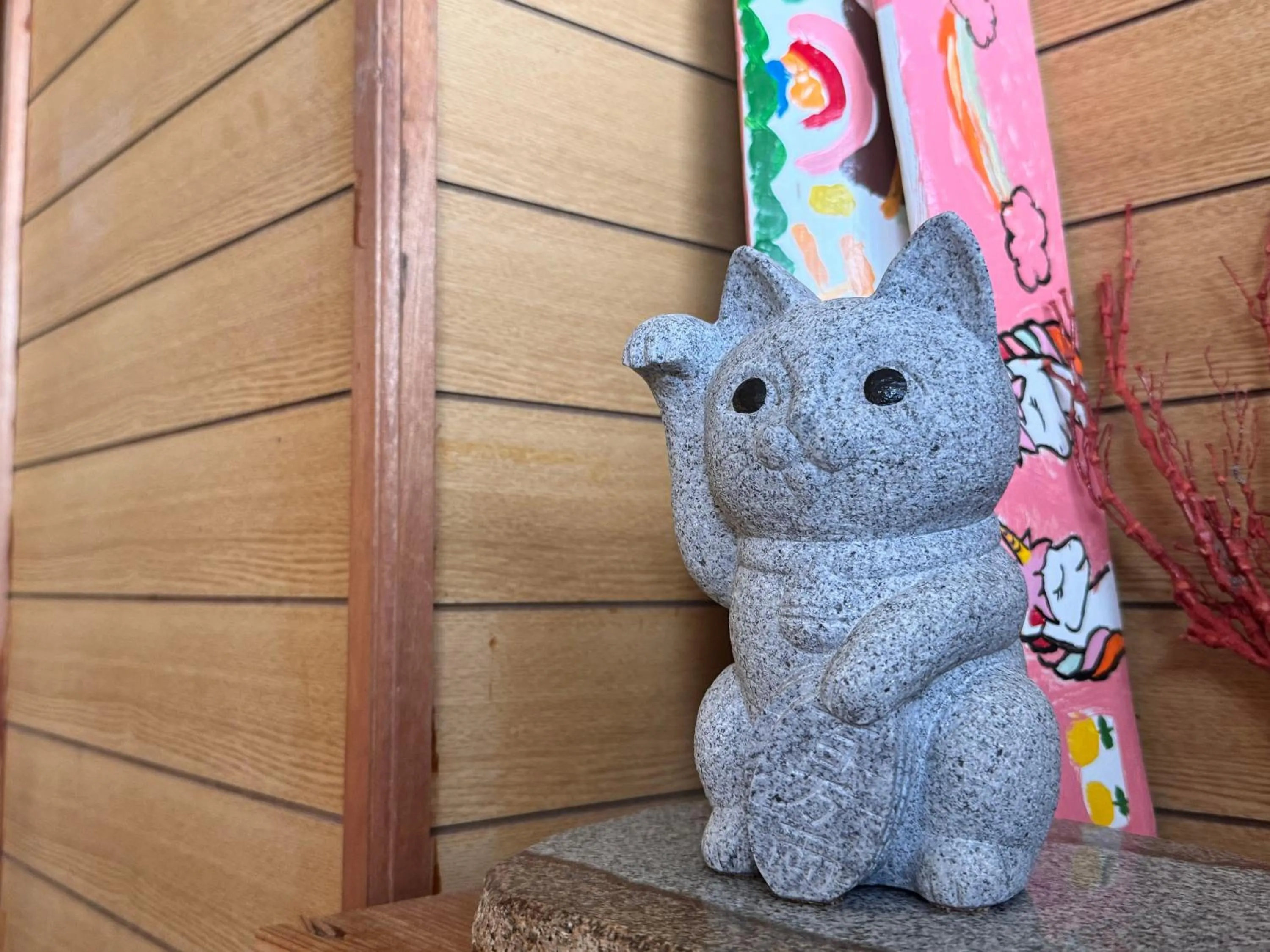 Decorative detail in Guesthouse Asibina