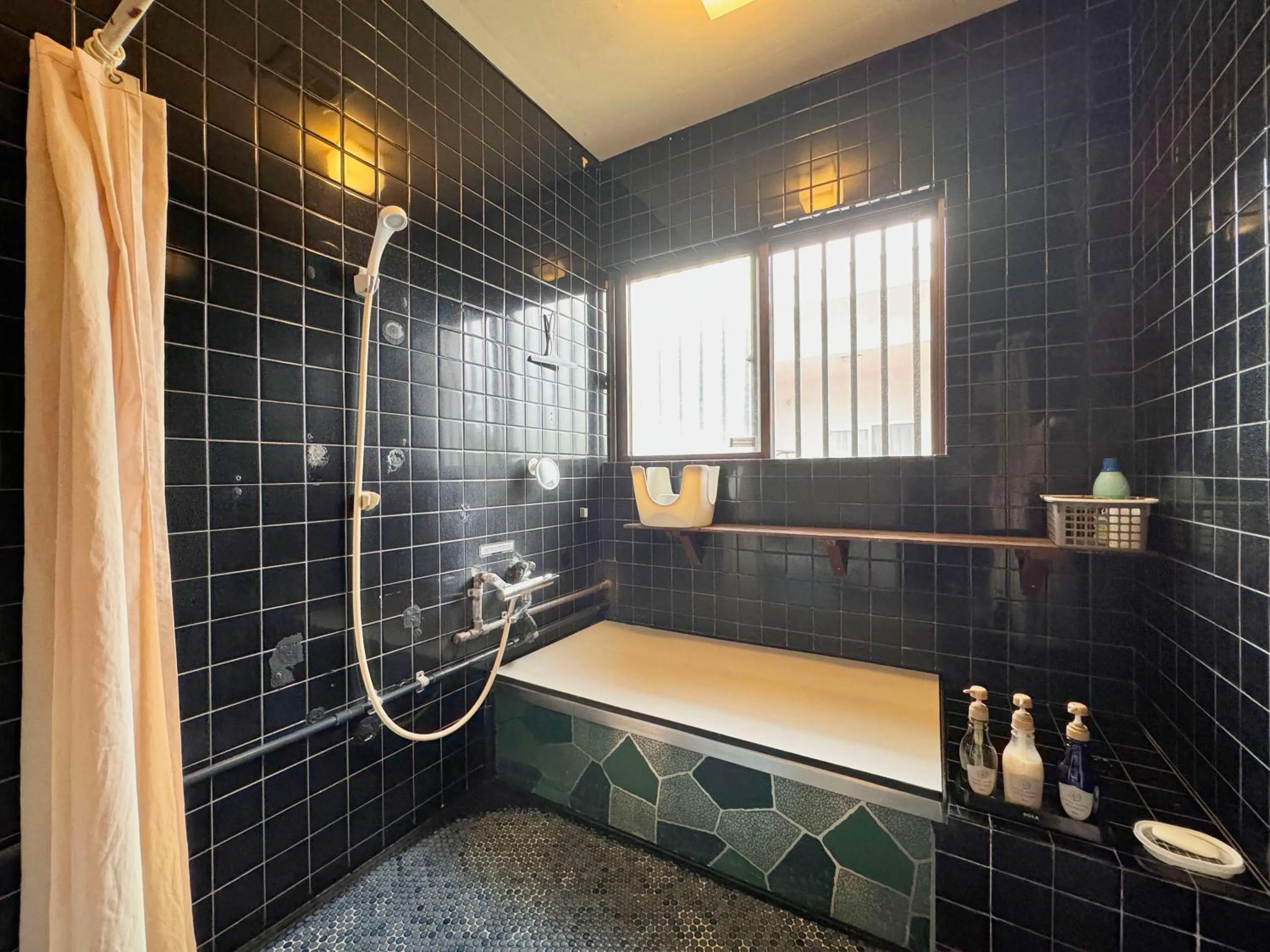 Shower in Guesthouse Asibina