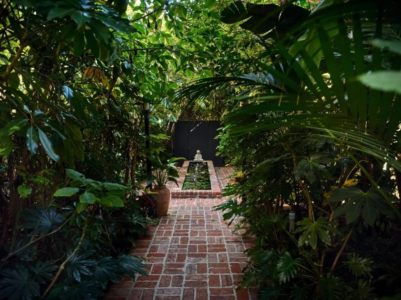 Natural landscape in Chateau Marmont