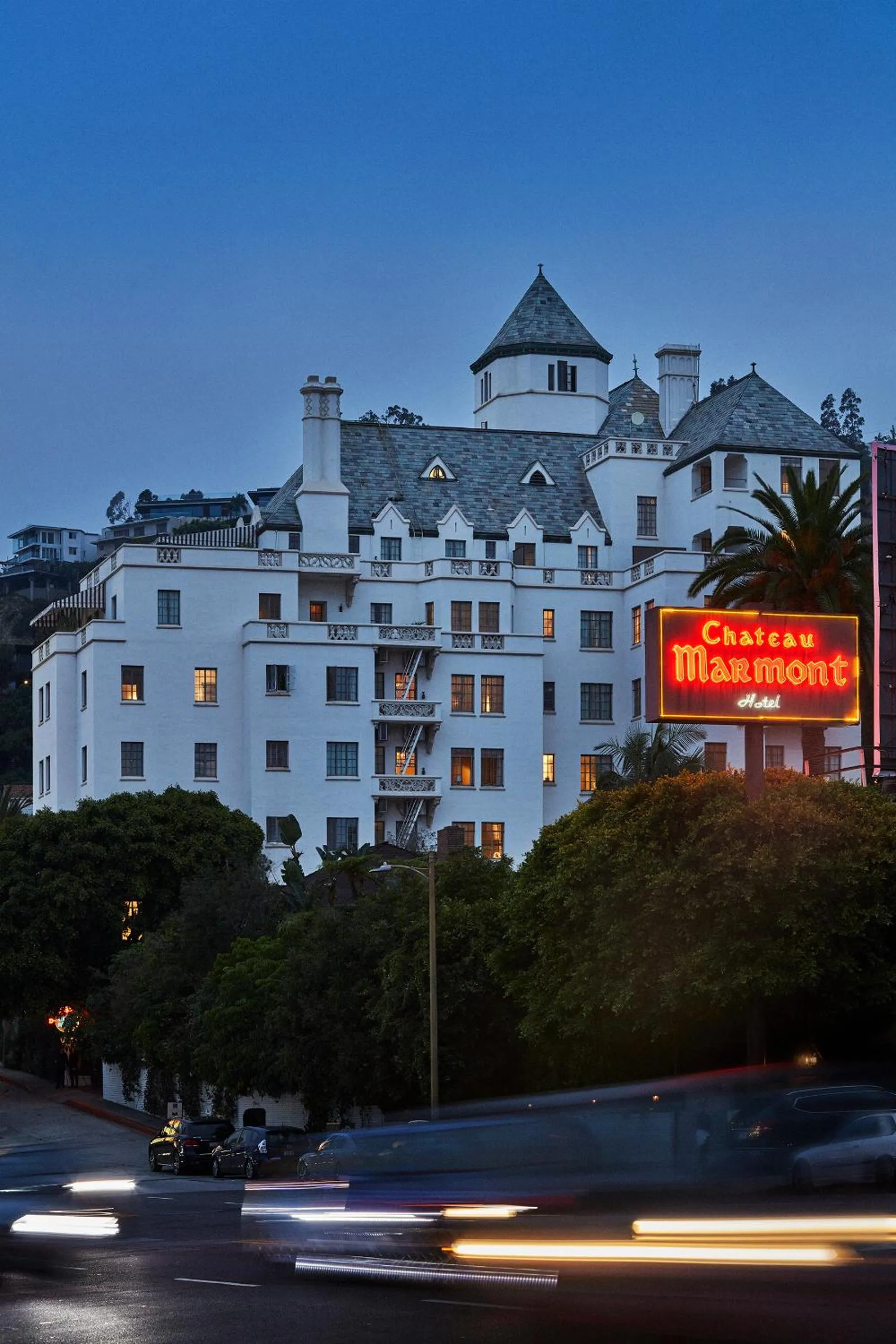 Property building in Chateau Marmont