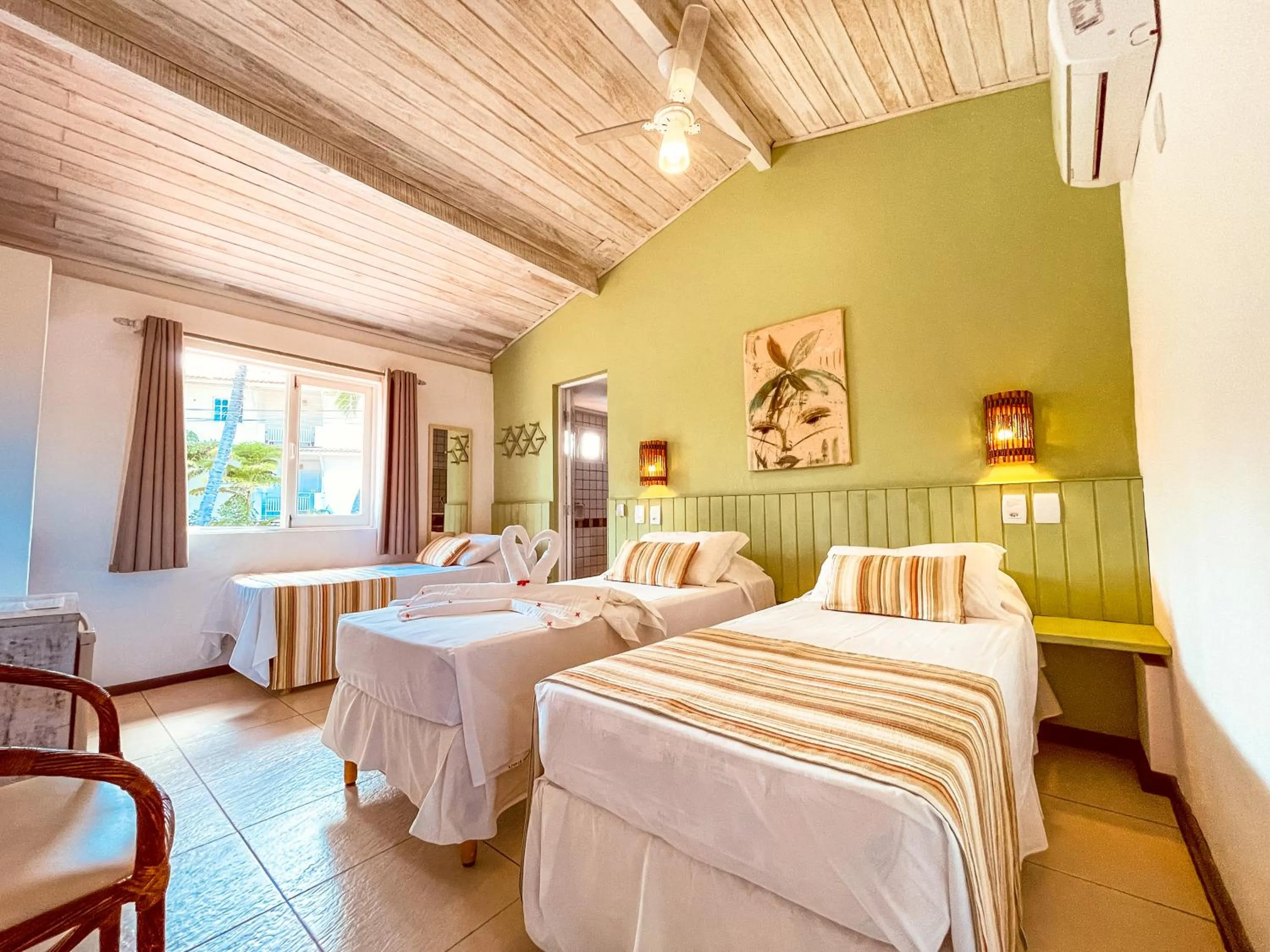 Bed in Pousada Tatuapara