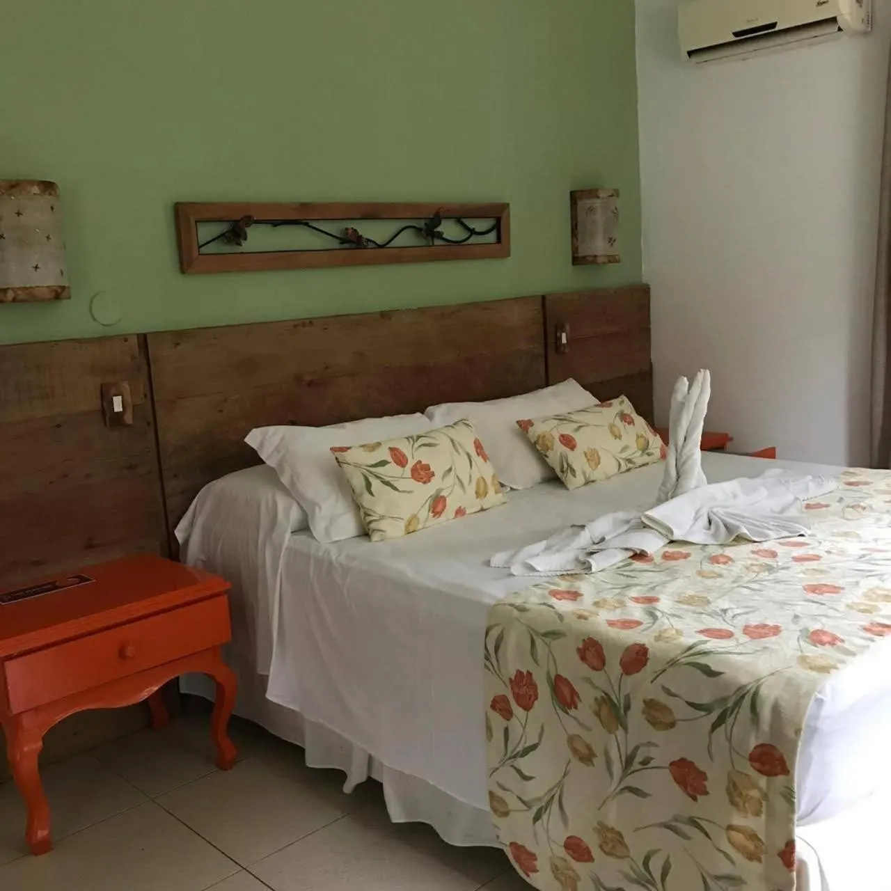 Bed in Pousada Tatuapara