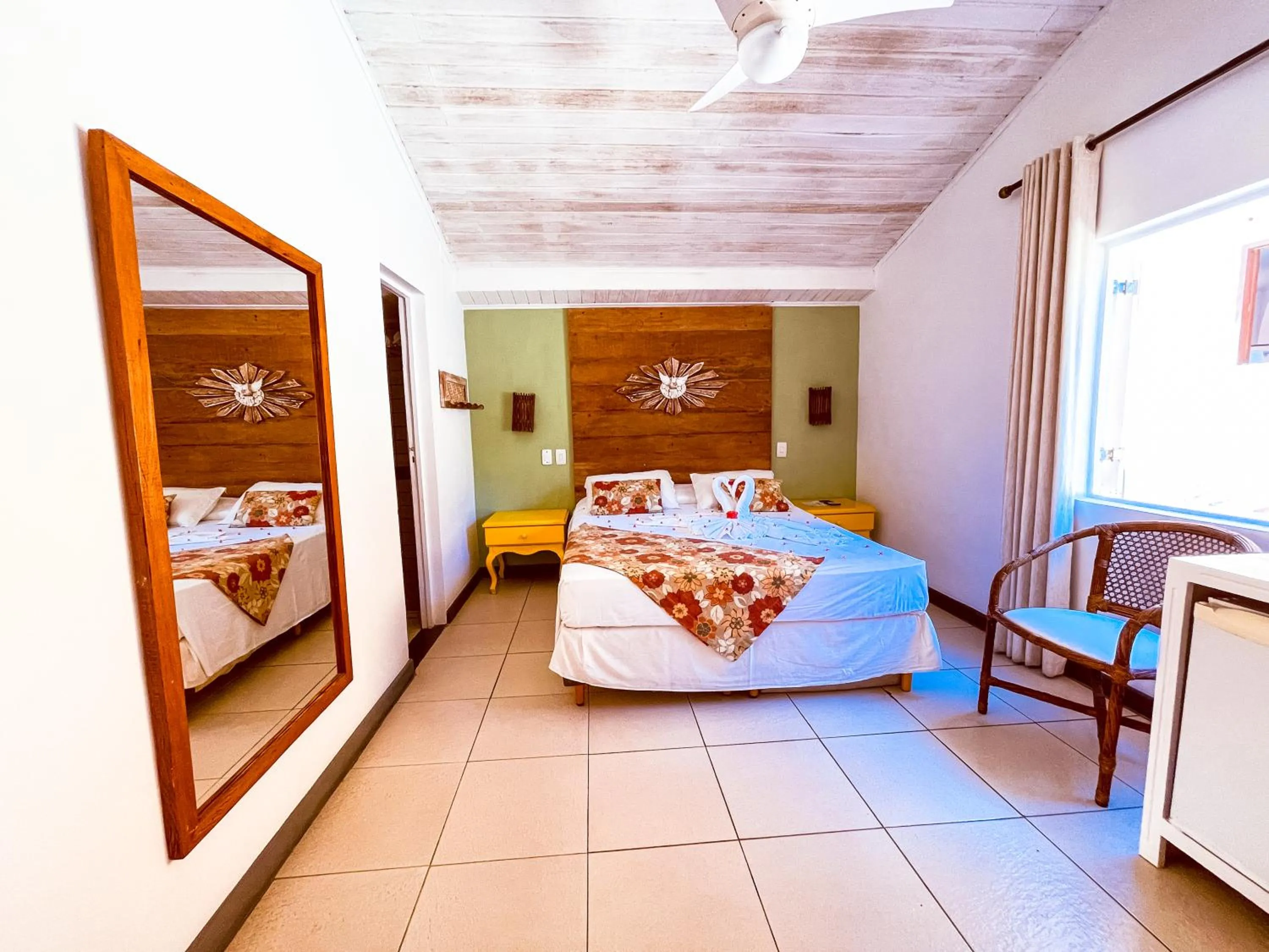 Bed in Pousada Tatuapara