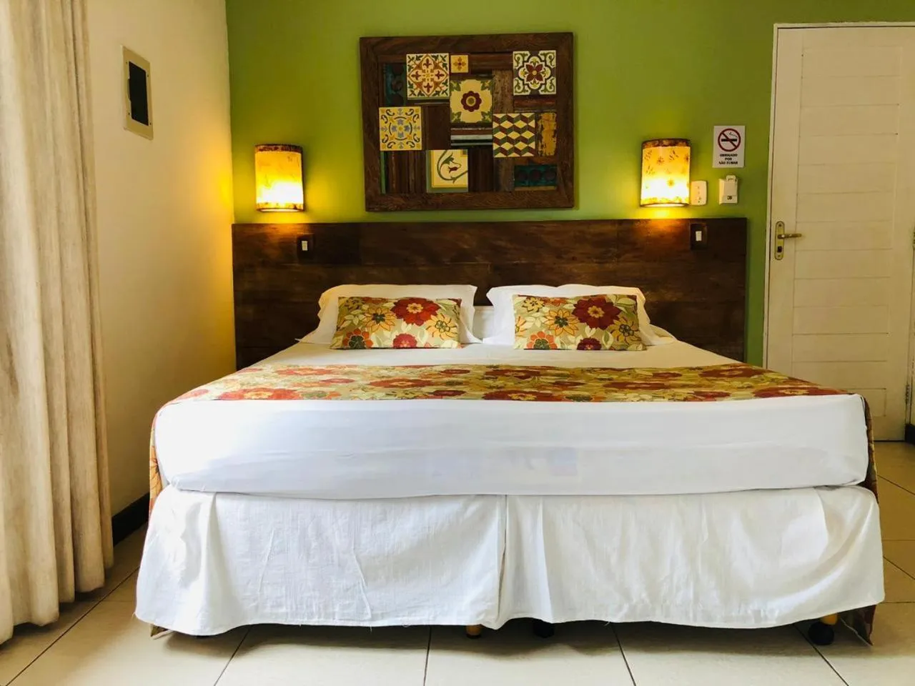 Bed in Pousada Tatuapara