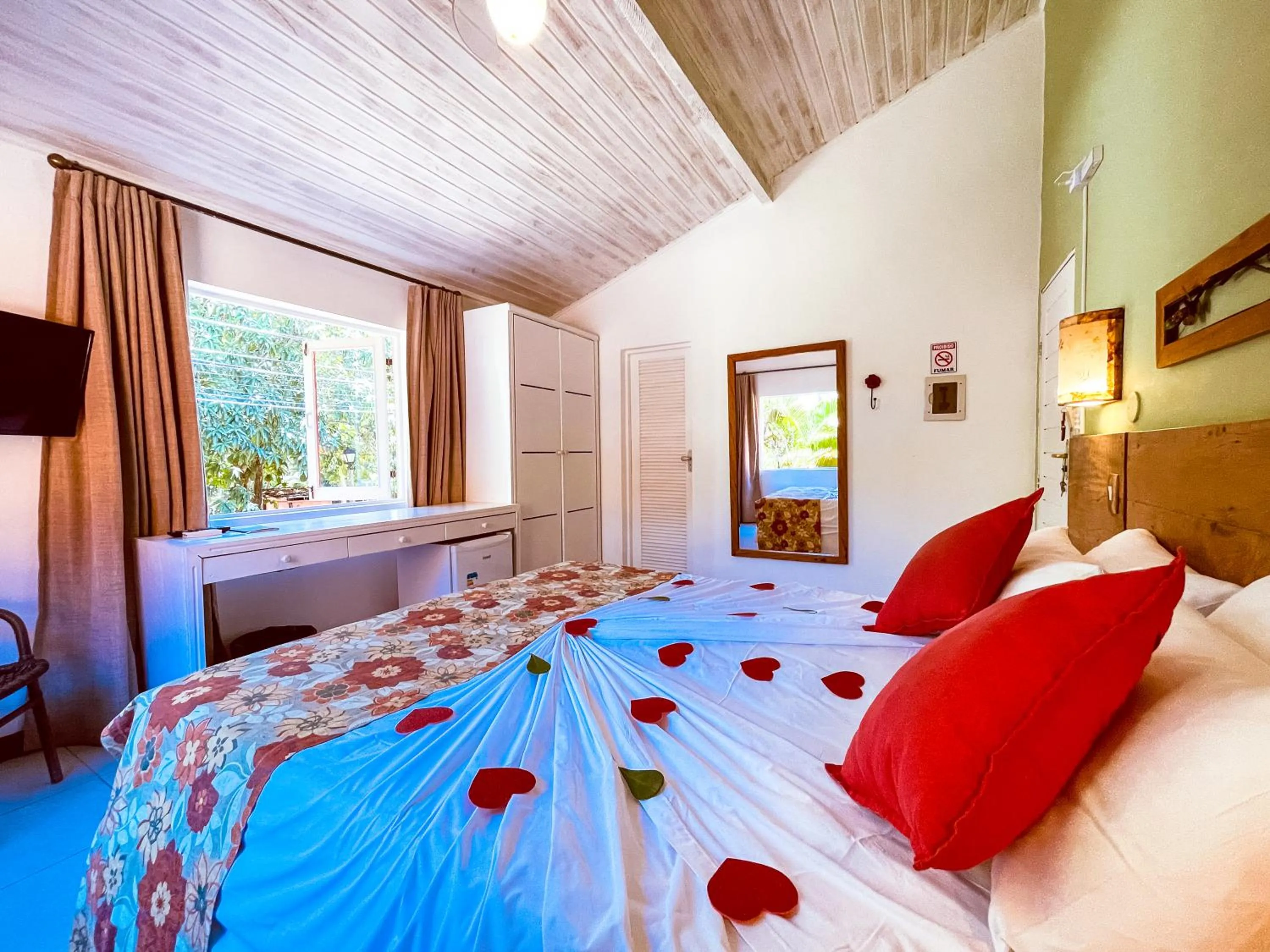 Bed in Pousada Tatuapara