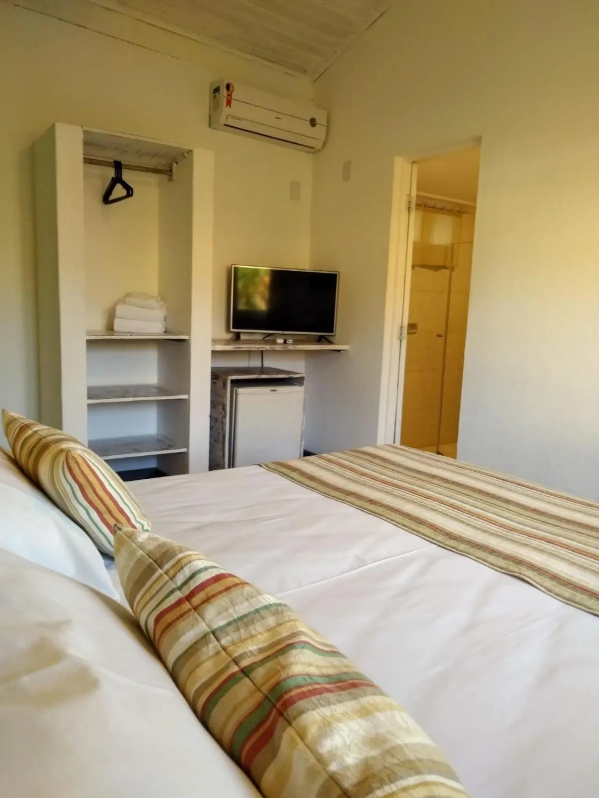 TV and multimedia, Bed in Pousada Tatuapara