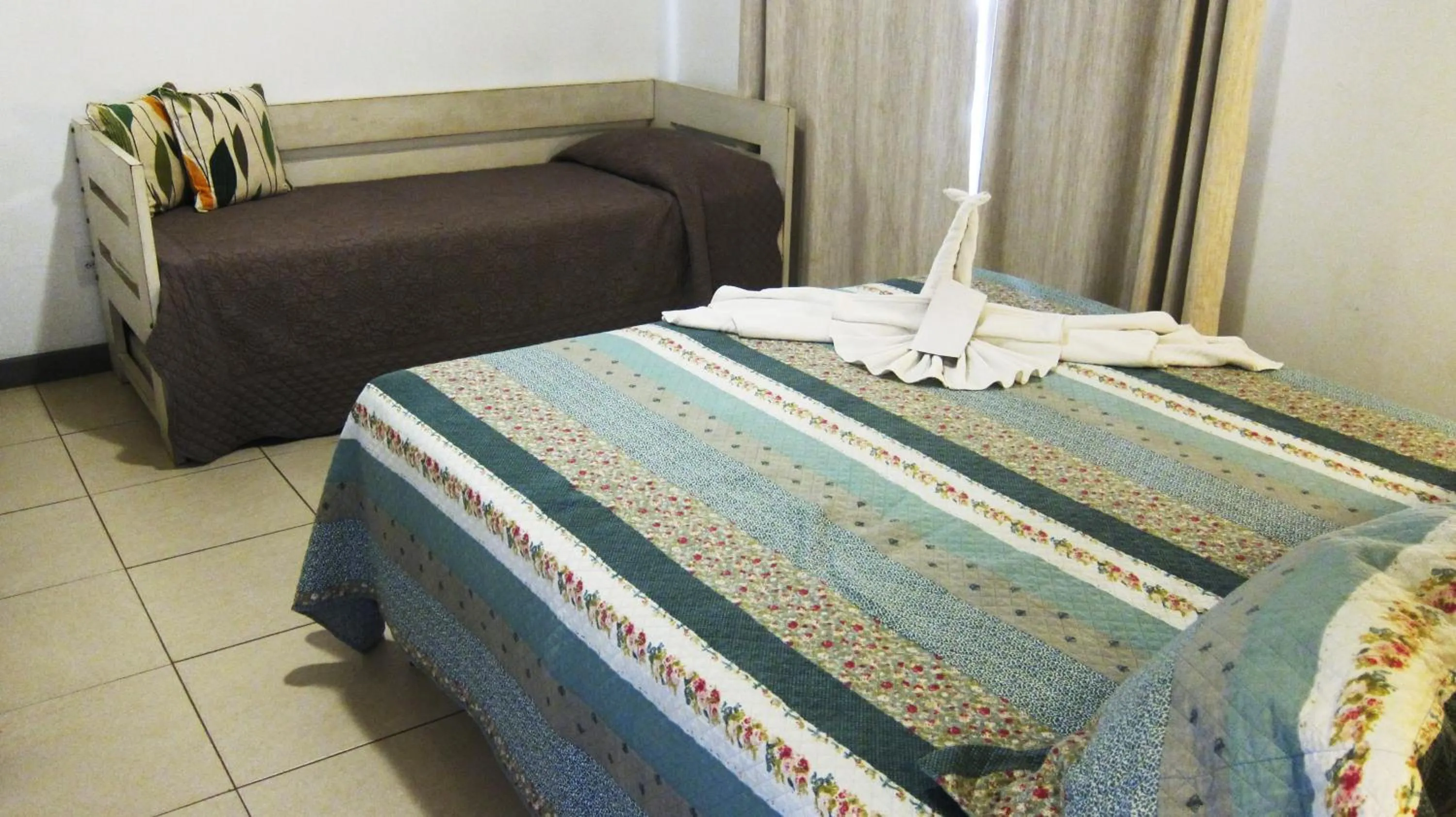 Bed in Pousada Tatuapara