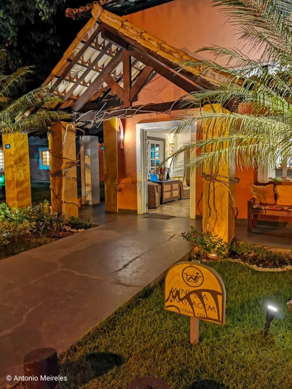 Facade/entrance in Pousada Tatuapara