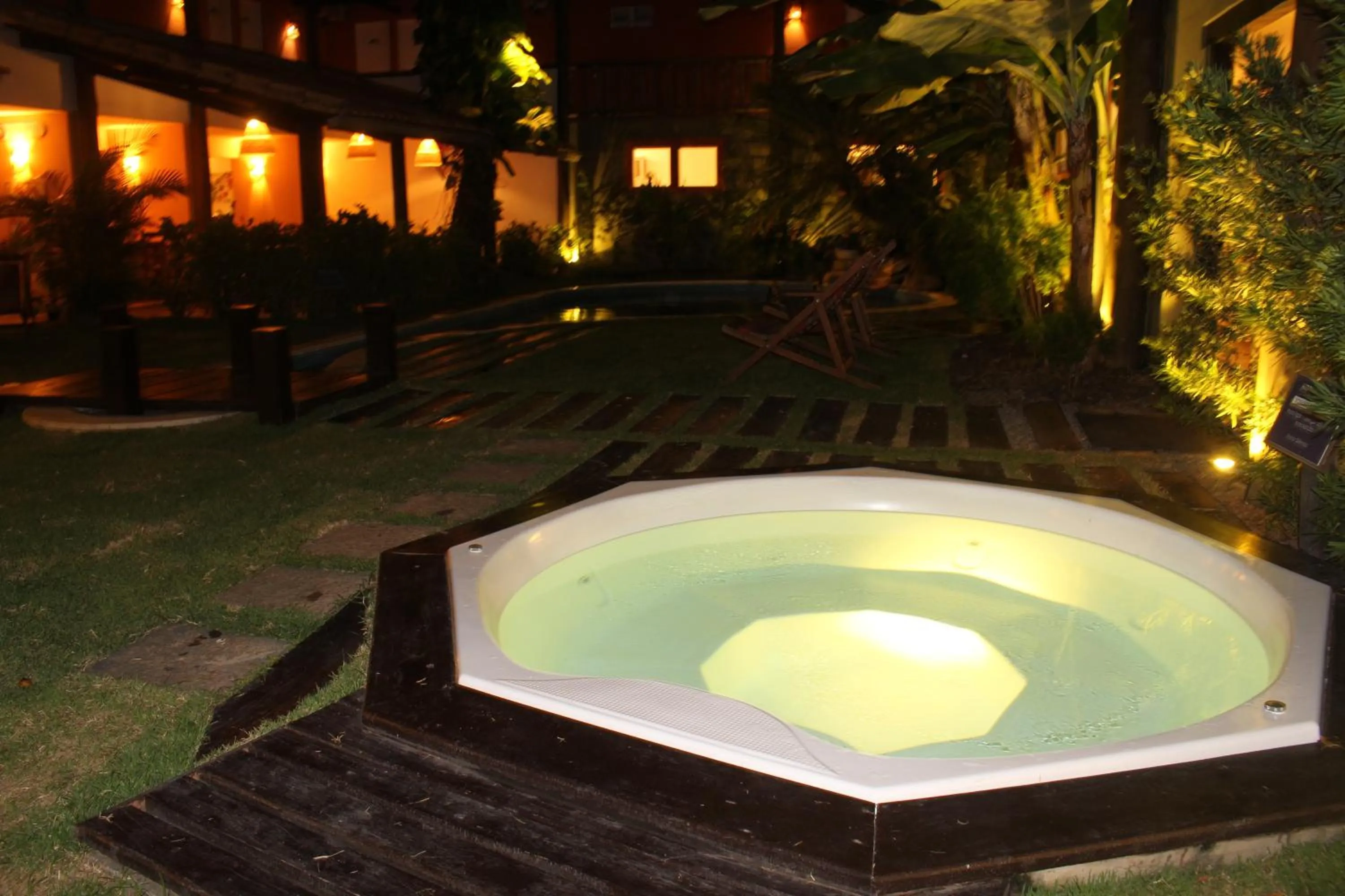 Hot Tub in Pousada Tatuapara