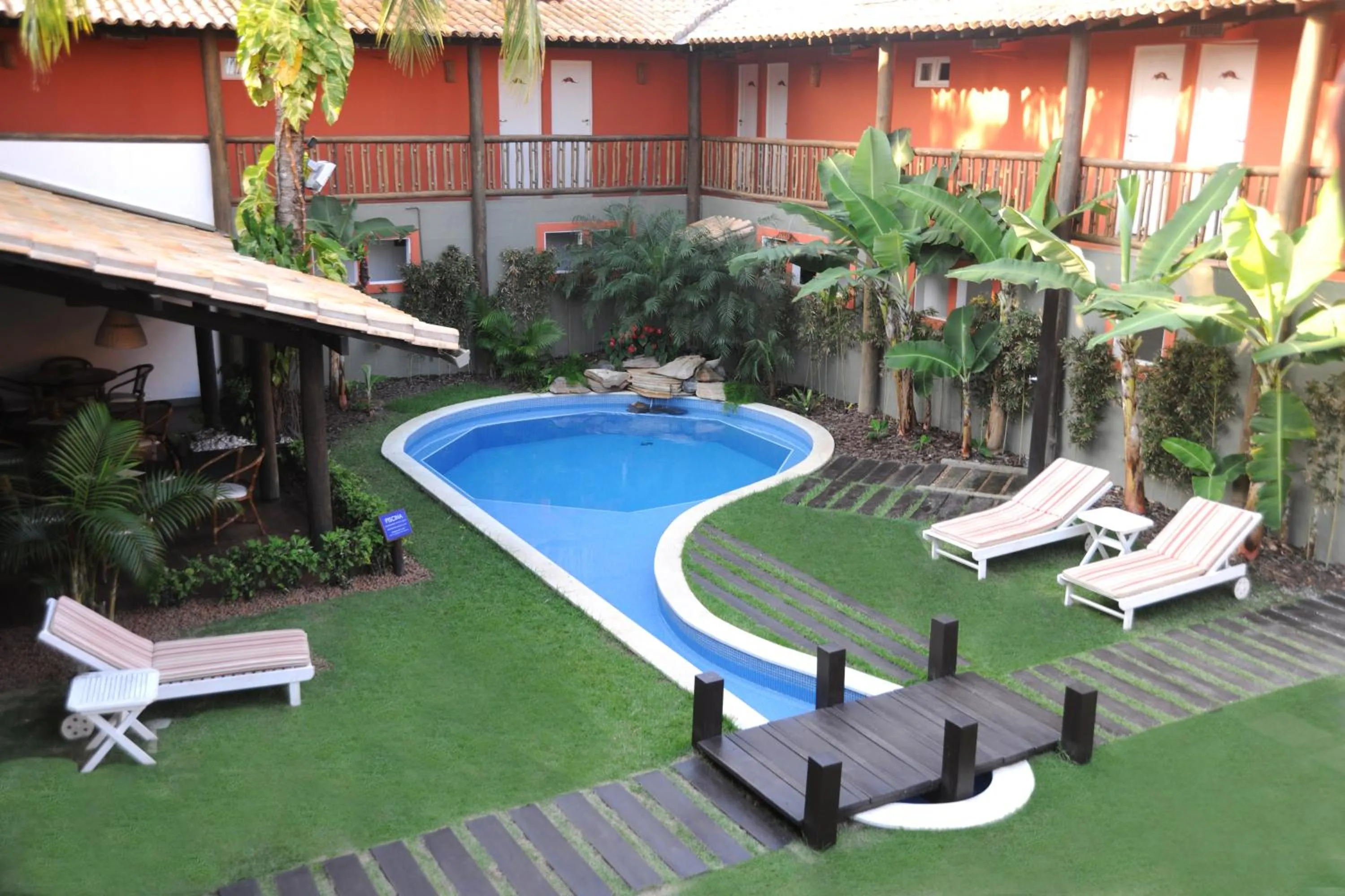 Swimming pool in Pousada Tatuapara