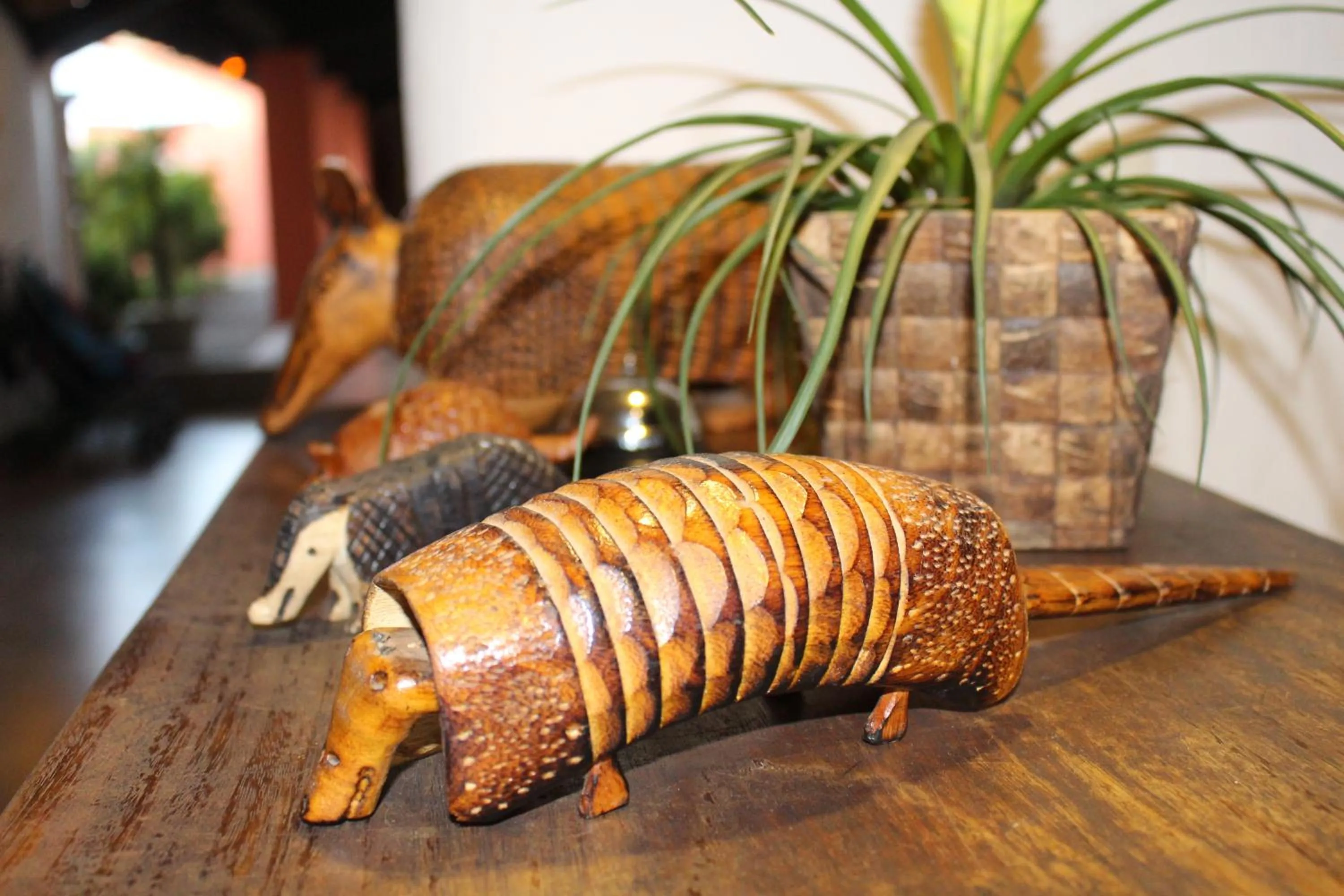 Decorative detail in Pousada Tatuapara