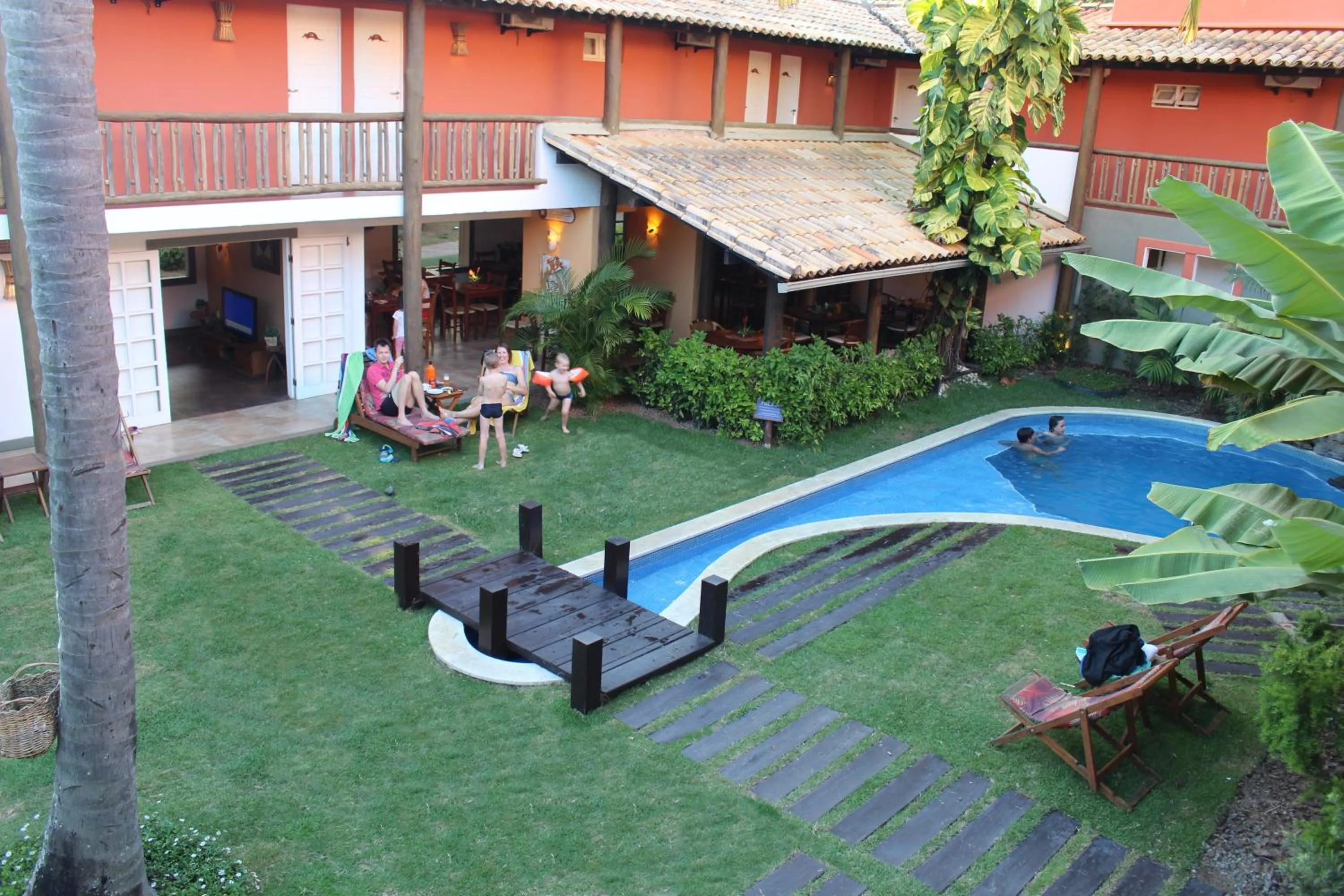 Garden in Pousada Tatuapara