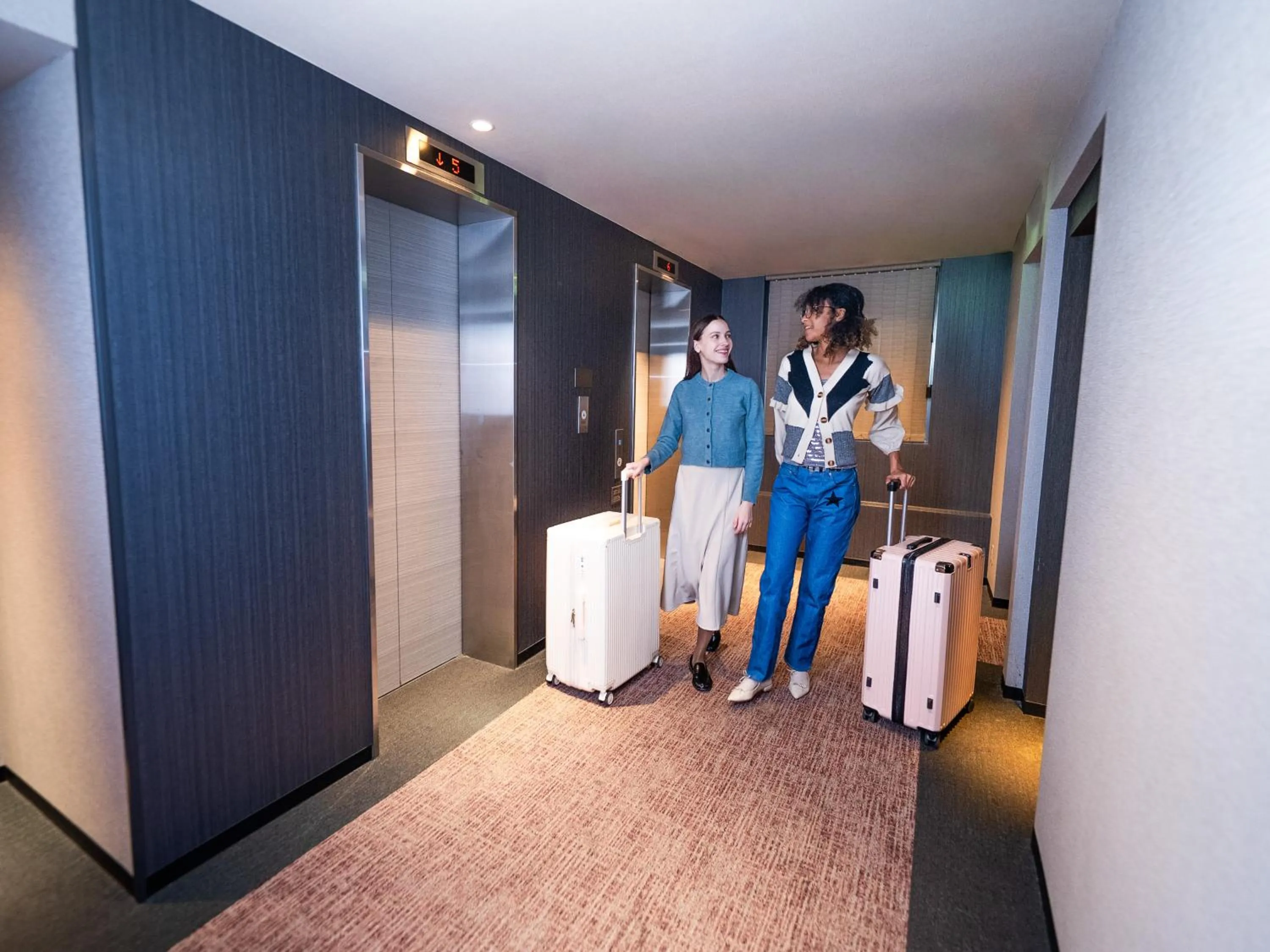 People in Tokyu Stay Tsukiji - Tokyo Ginza Area