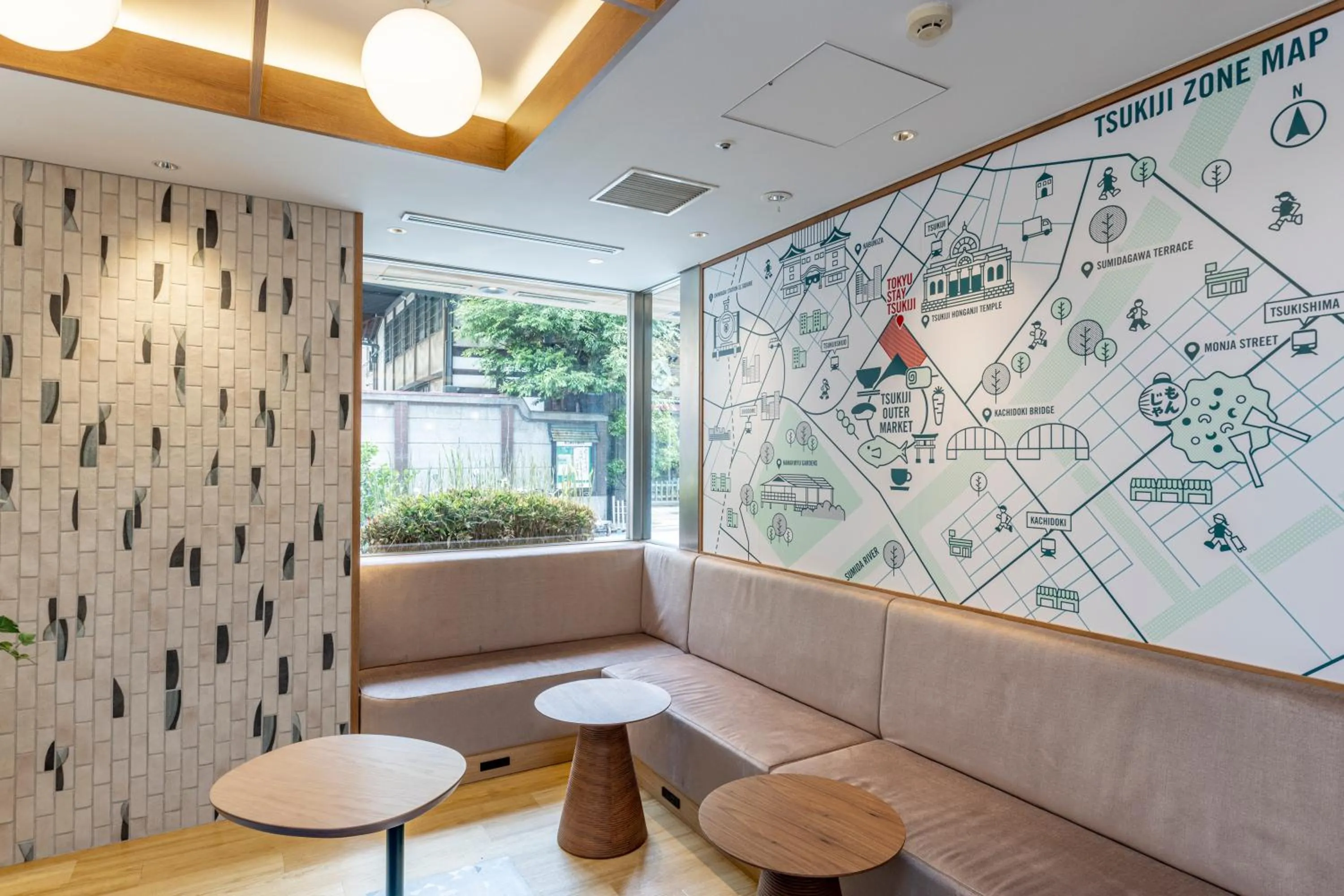 Communal lounge/ TV room in Tokyu Stay Tsukiji - Tokyo Ginza Area