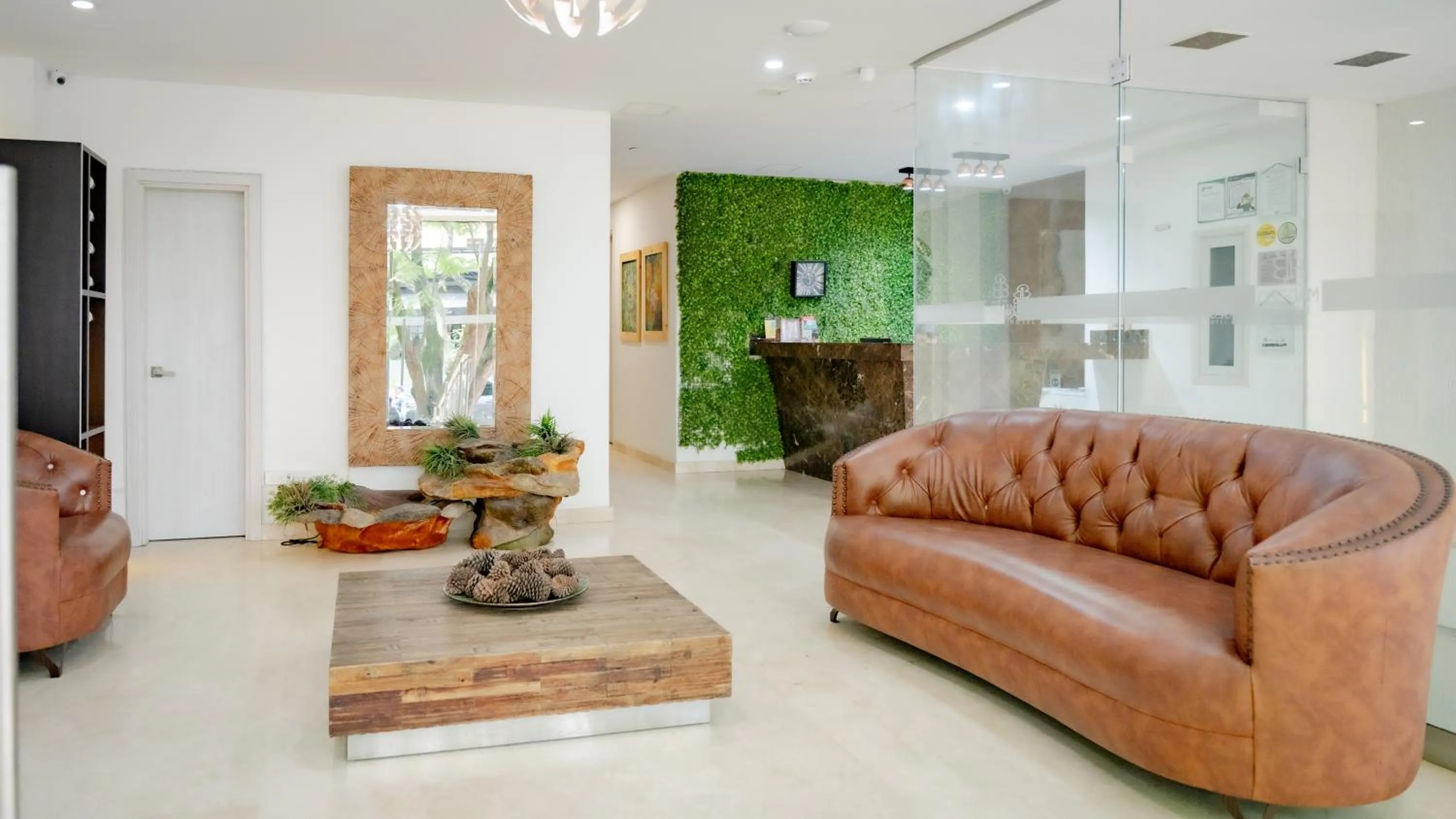 Lobby or reception in Hotel Madeiro