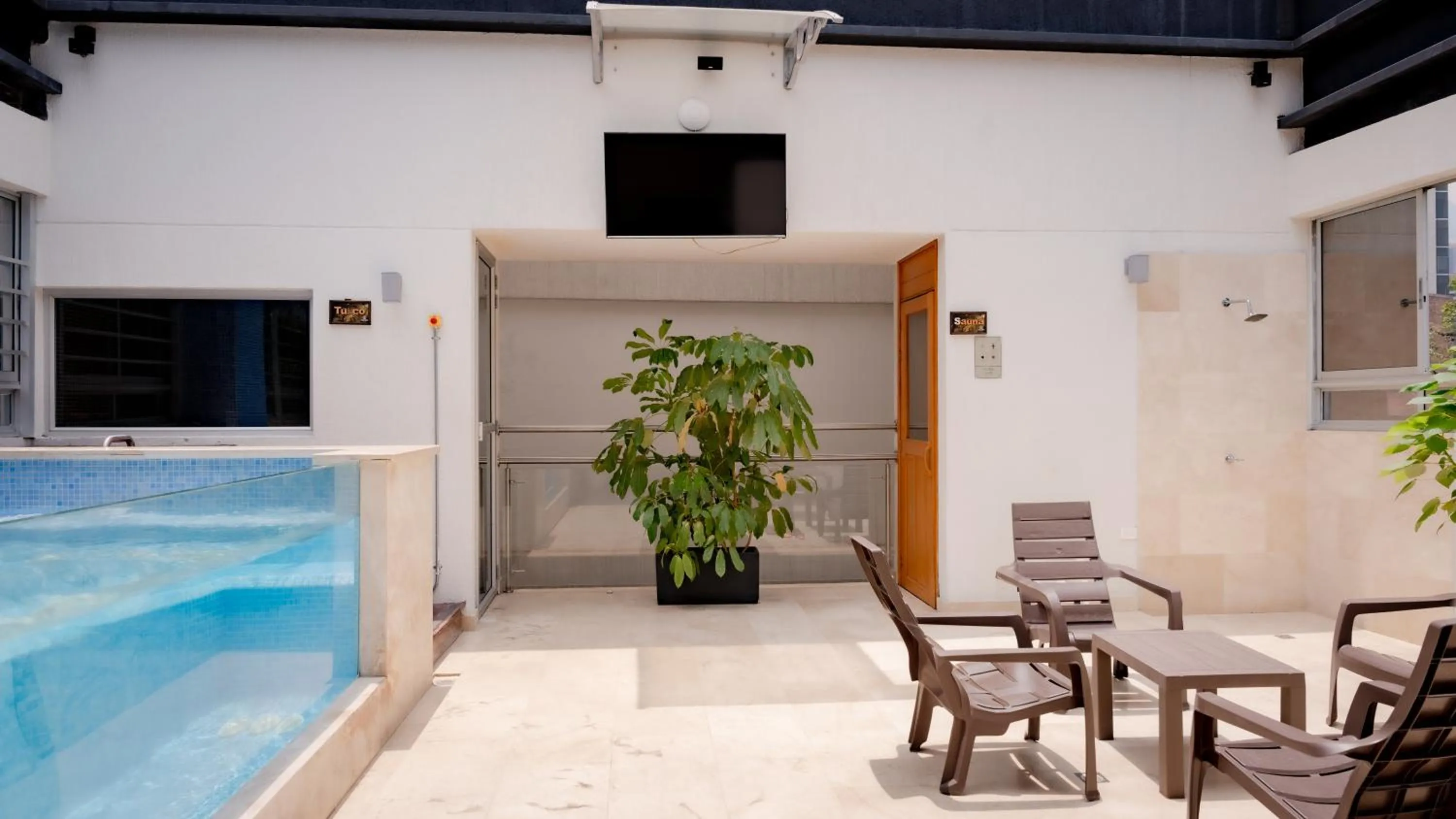 Balcony/Terrace in Hotel Madeiro