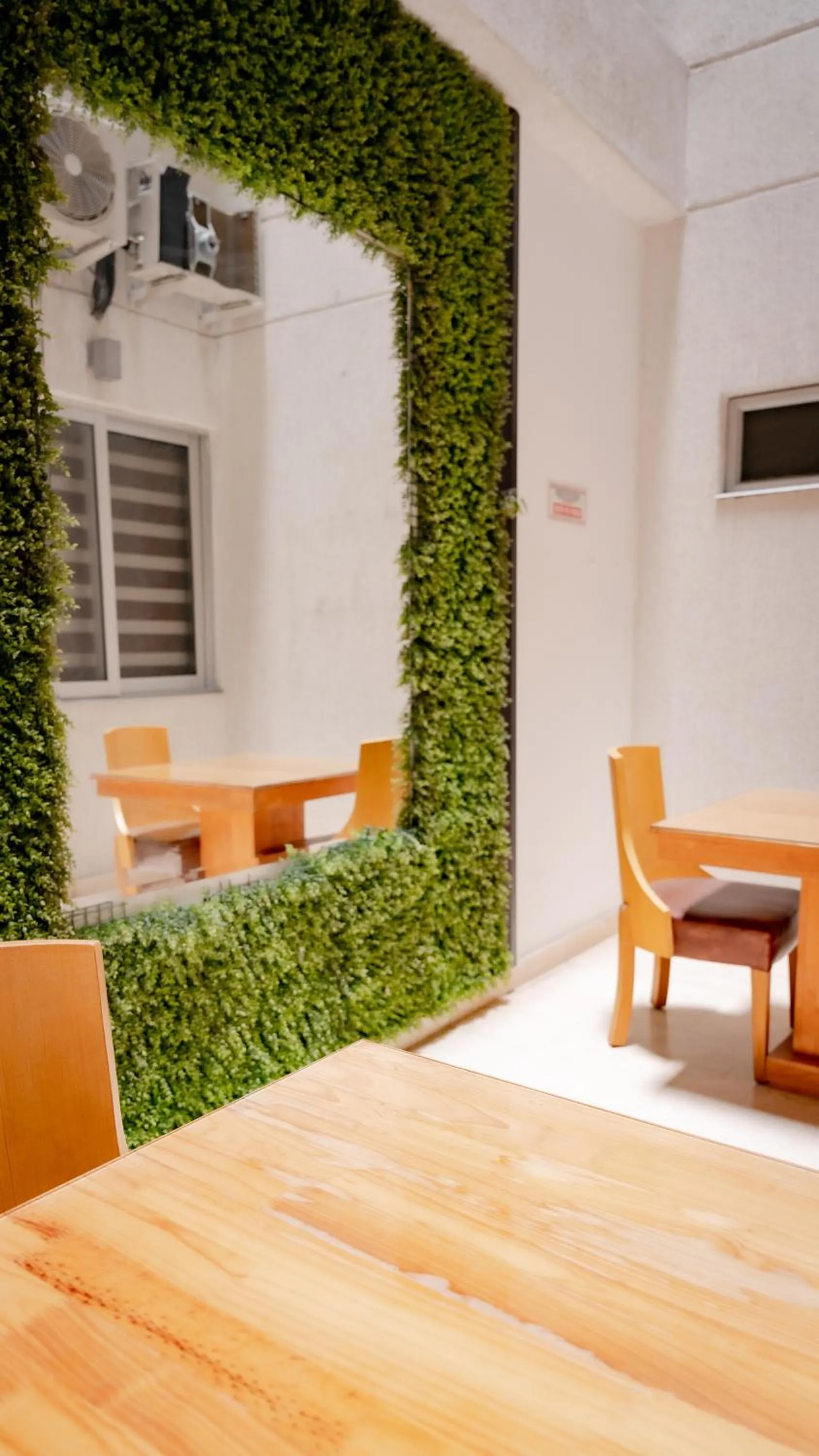 Seating area in Hotel Madeiro