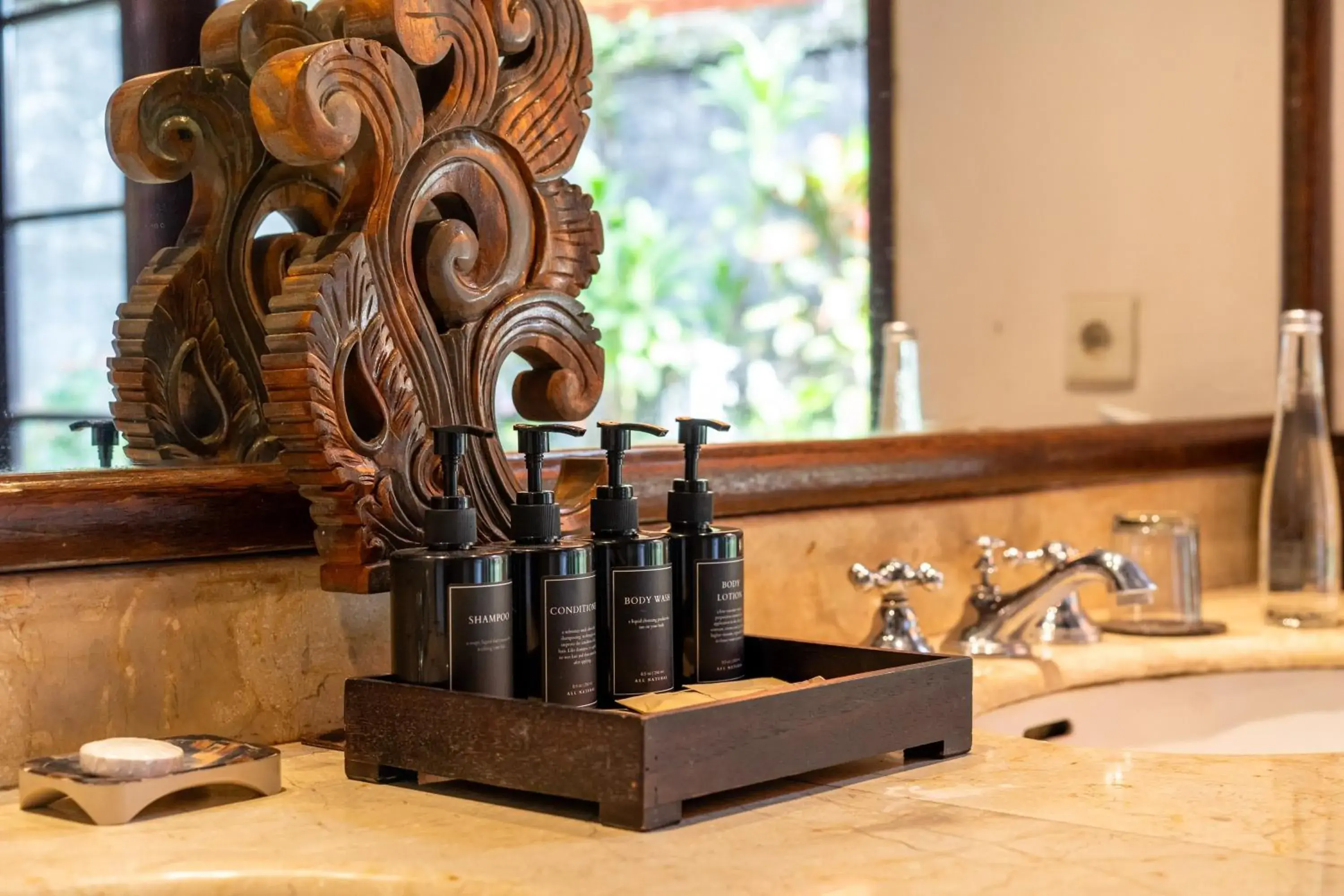 Bathroom in Natura Villa Ubud Bali Bathroom in Natura Villa Ubud Bali