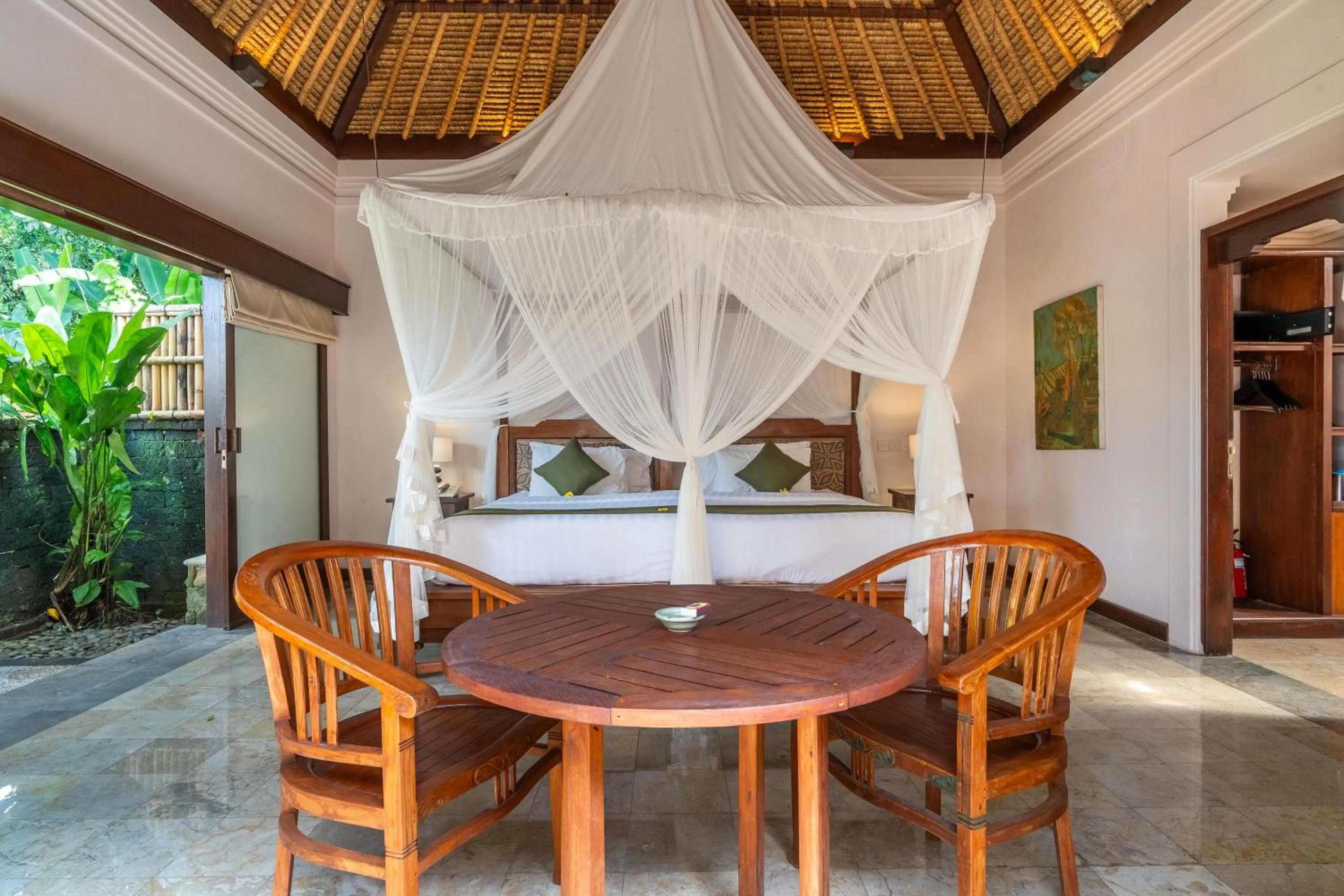 Bedroom in Natura Villa Ubud Bali