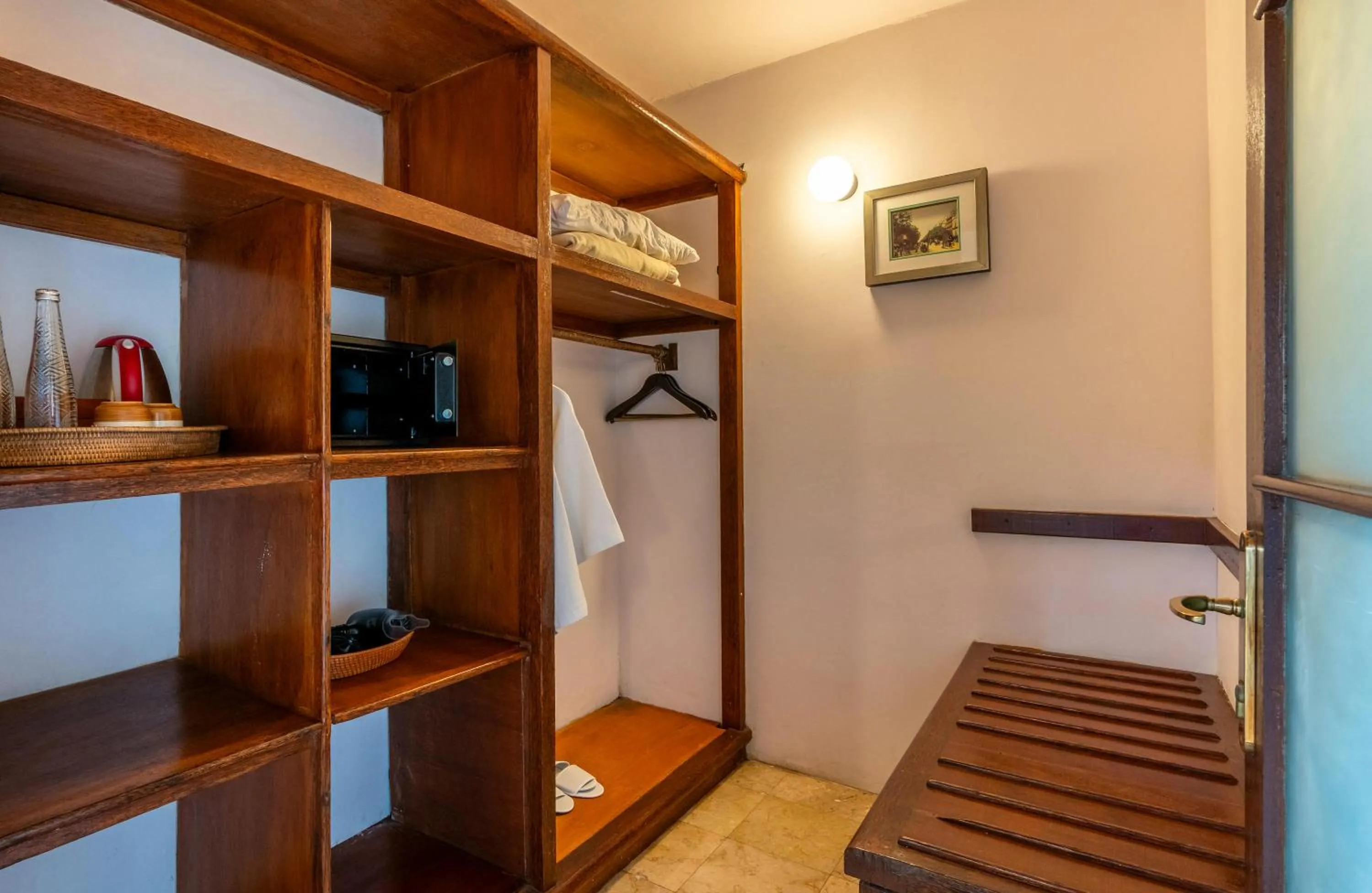 wardrobe in Natura Villa Ubud Bali