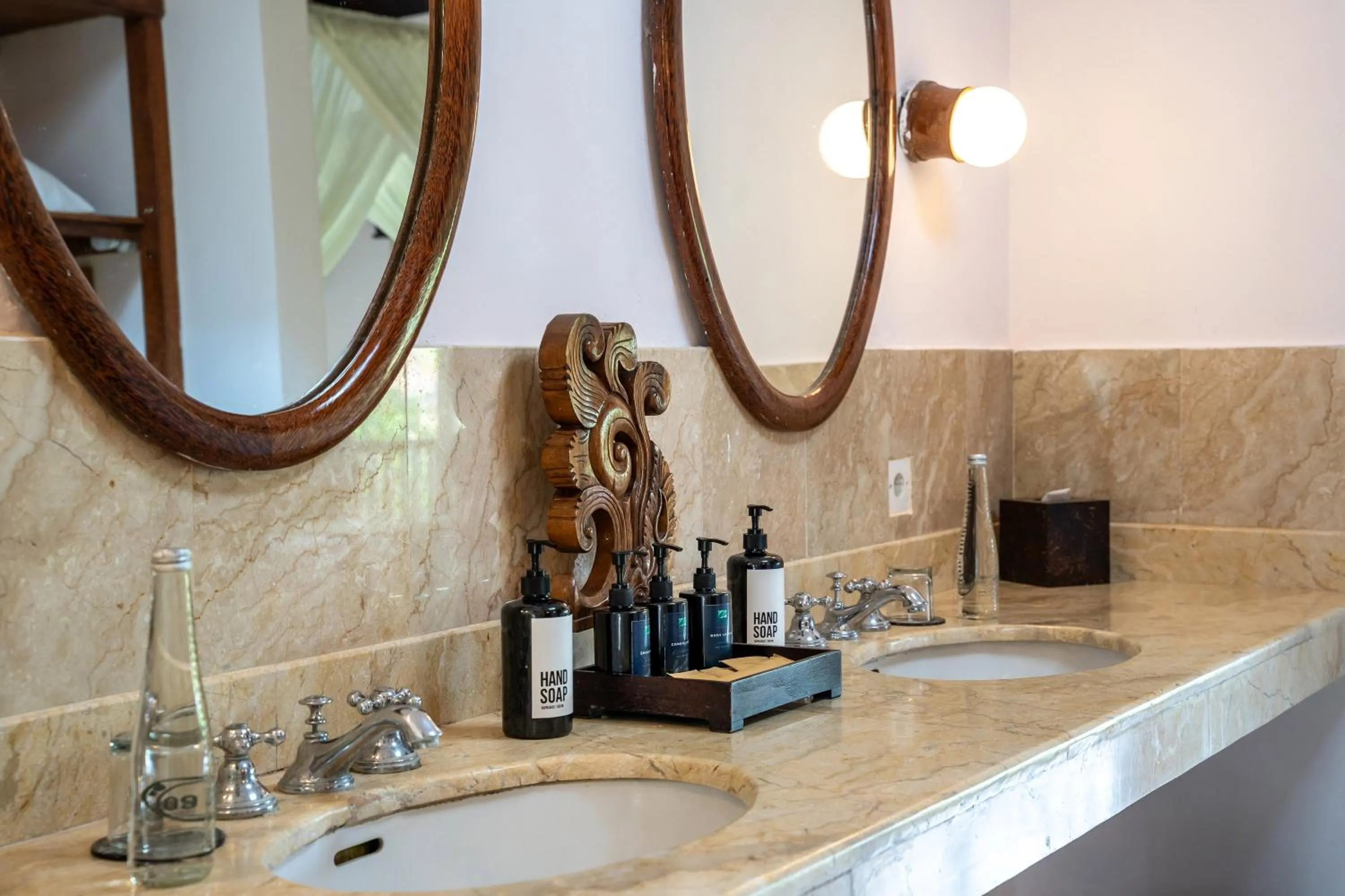 Bathroom in Natura Villa Ubud Bali