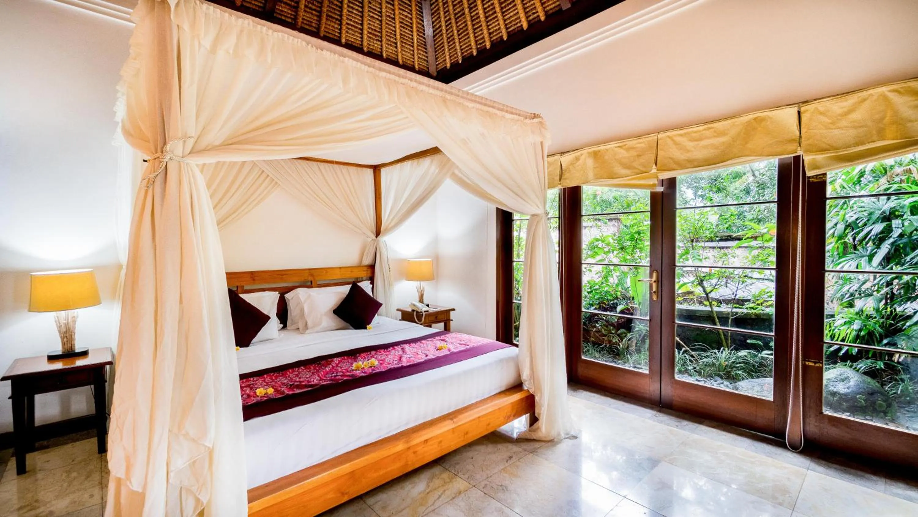 Photo of the whole room, Bed in Natura Villa Ubud Bali