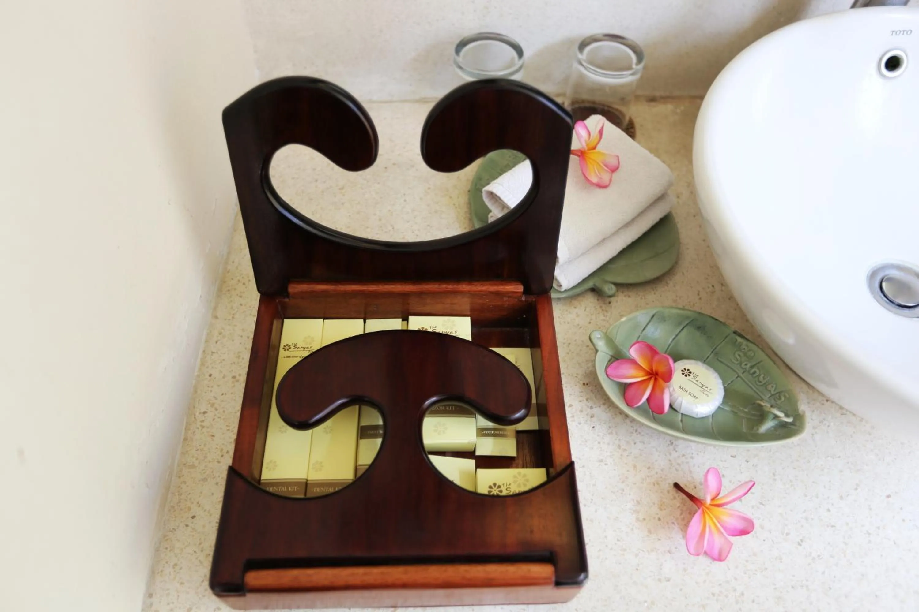 Bathroom in The Sanyas Suite Bali