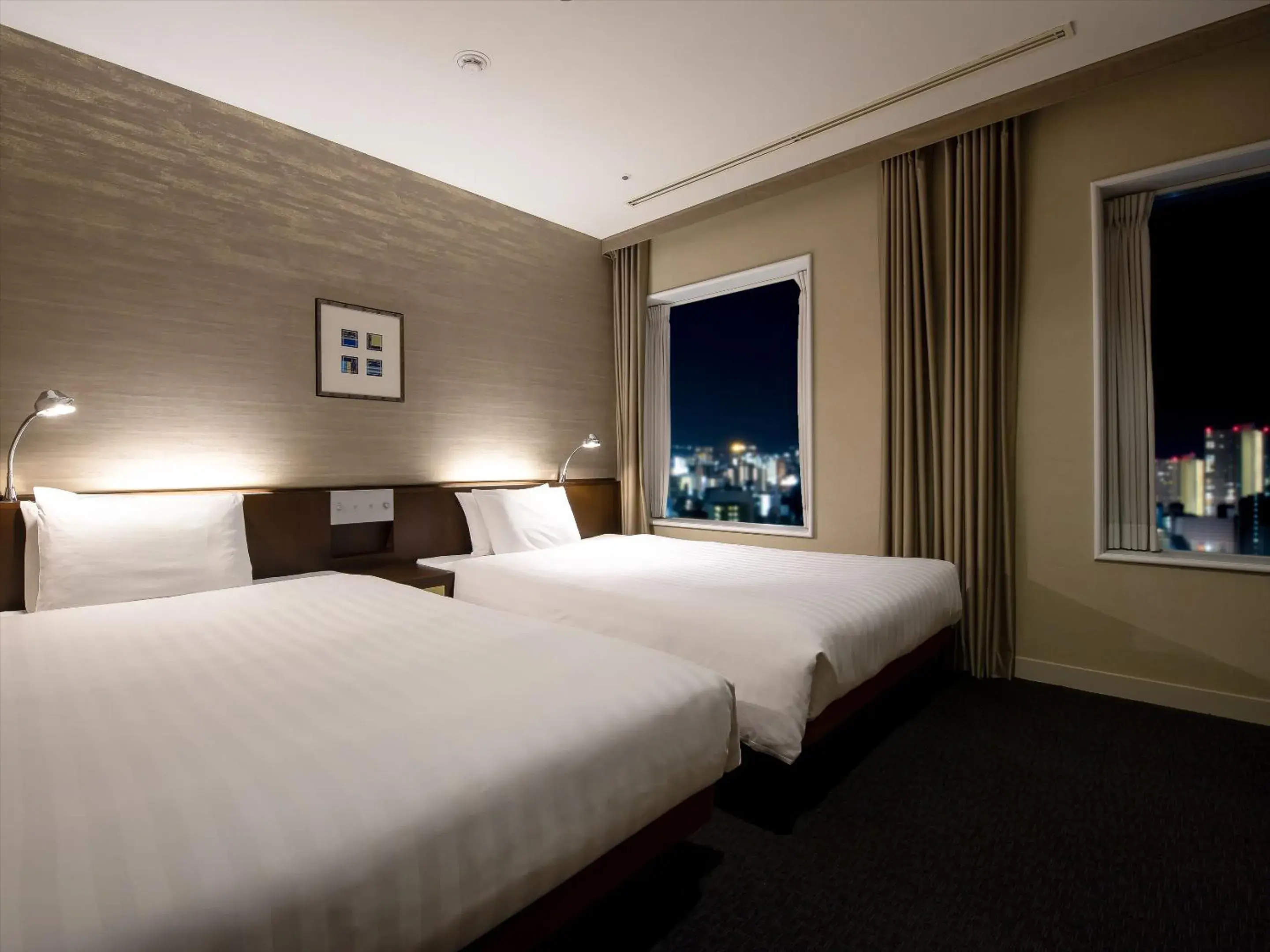 Photo of the whole room, Bed in Mitsui Garden Hotel Hiroshima Photo of the whole room, Bed in Mitsui Garden Hotel Hiroshima