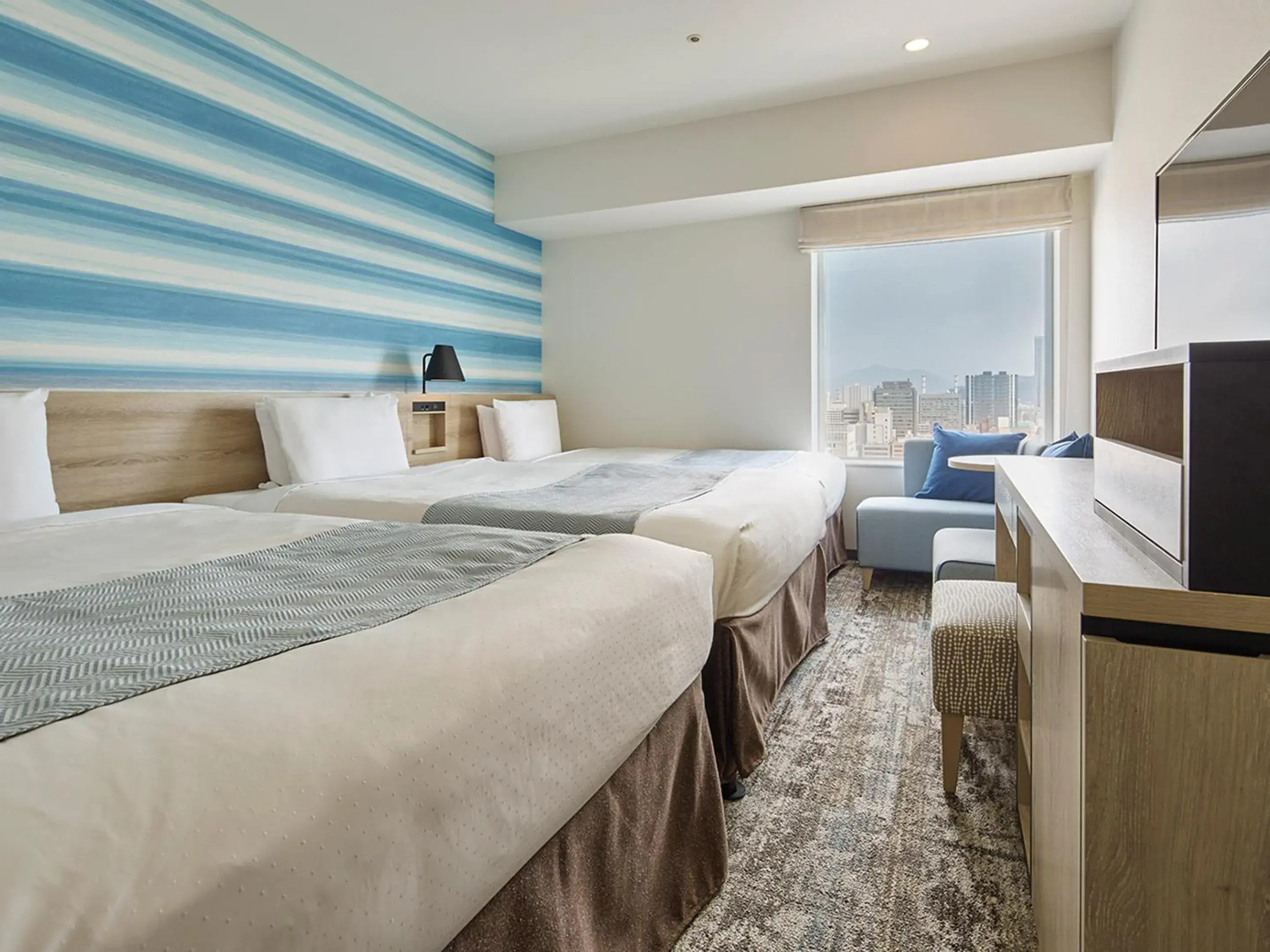 Photo of the whole room, Bed in Mitsui Garden Hotel Hiroshima Photo of the whole room, Bed in Mitsui Garden Hotel Hiroshima